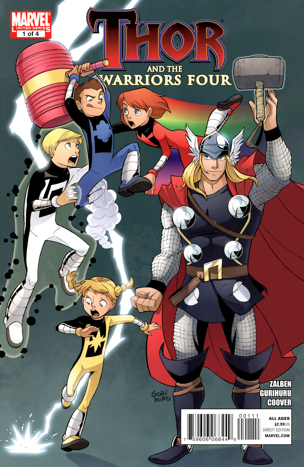 Read online Thor and the Warriors Four comic -  Issue #1 - 1