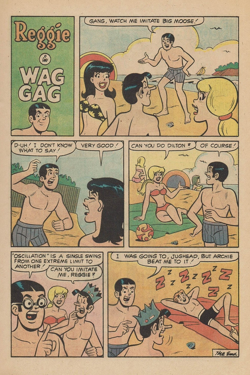 Read online Reggie's Wise Guy Jokes comic -  Issue #22 - 5