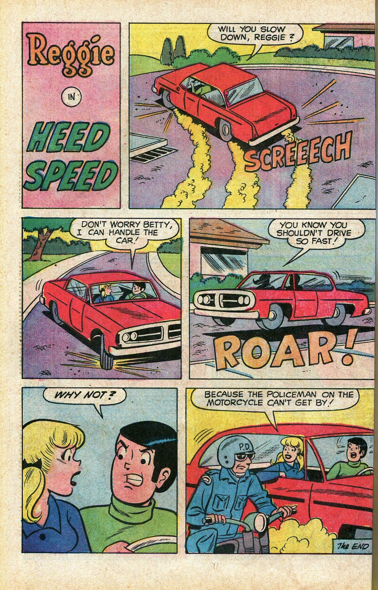 Read online Reggie's Wise Guy Jokes comic -  Issue #7 - 28