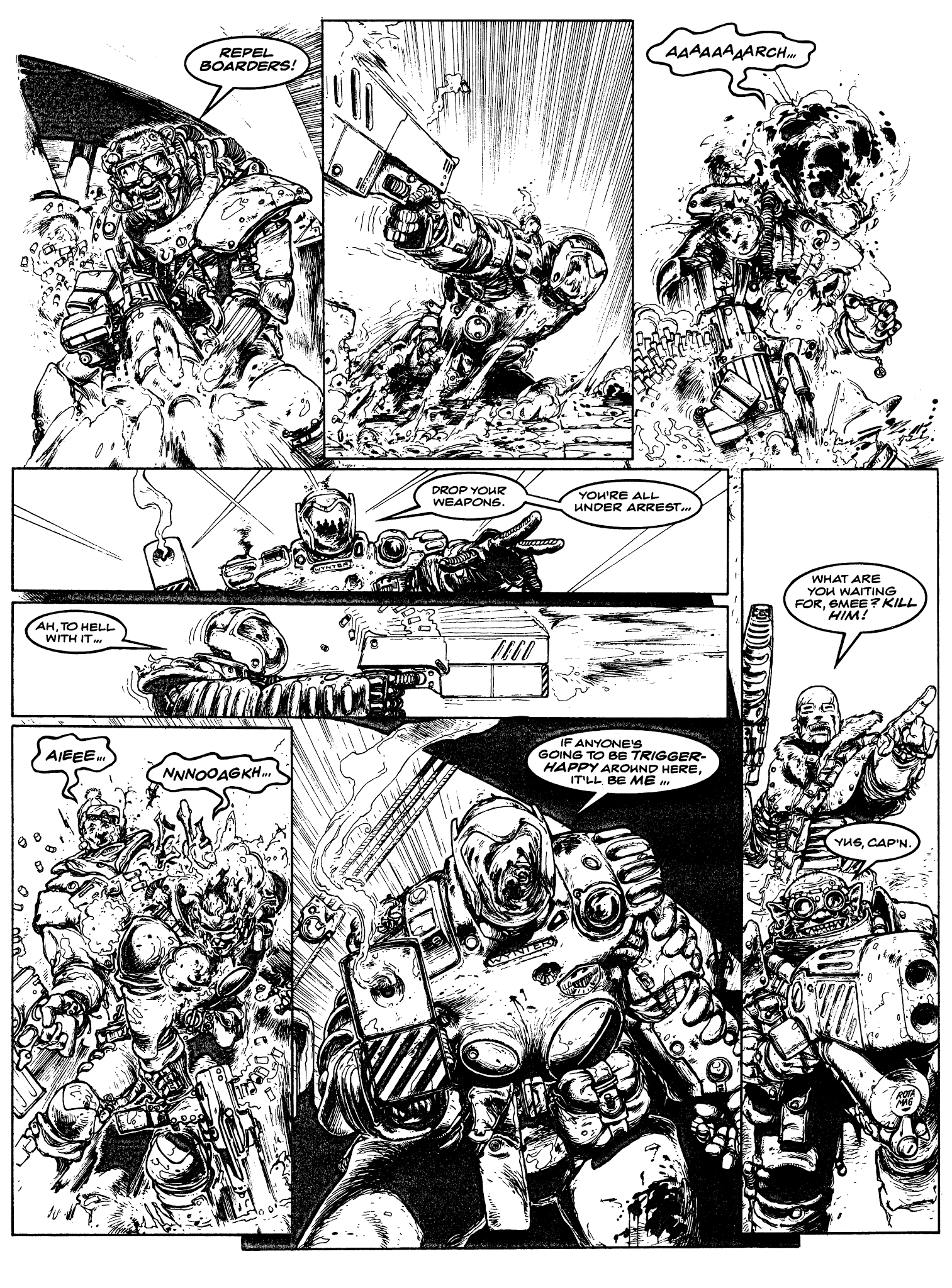 Read online Judge Dredd: The Megazine (vol. 2) comic -  Issue #70 - 22