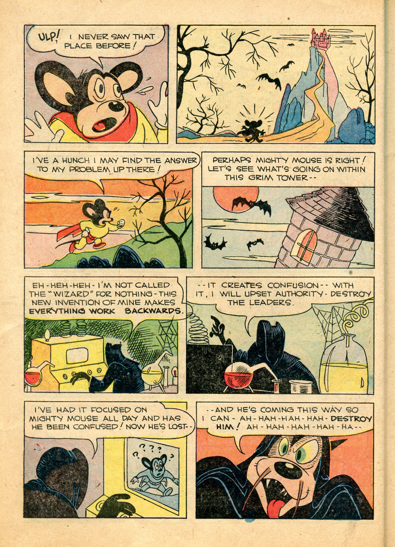 Read online Paul Terry's Mighty Mouse Comics comic -  Issue #25 - 16