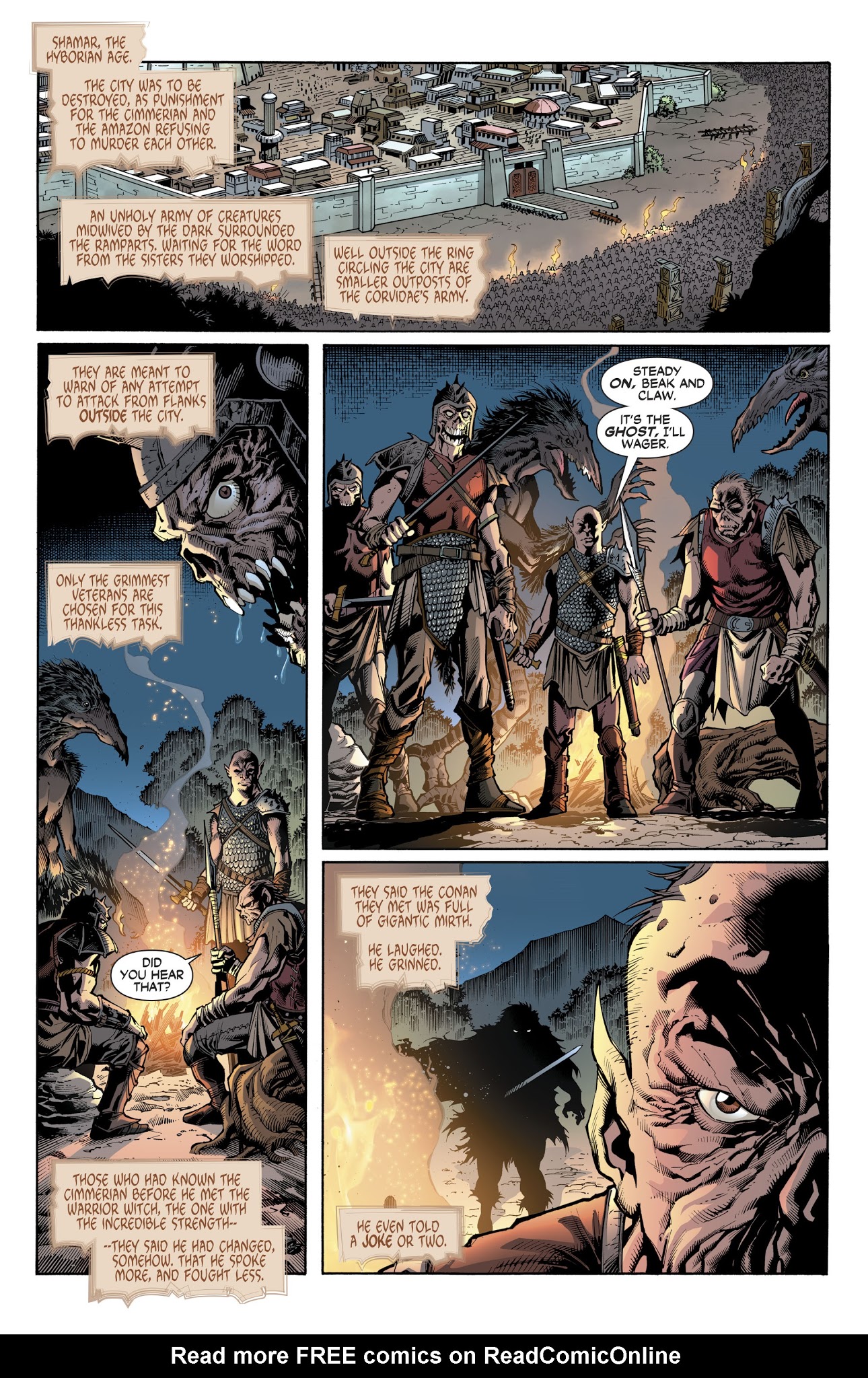 Read online Wonder Woman/Conan comic -  Issue #6 - 6