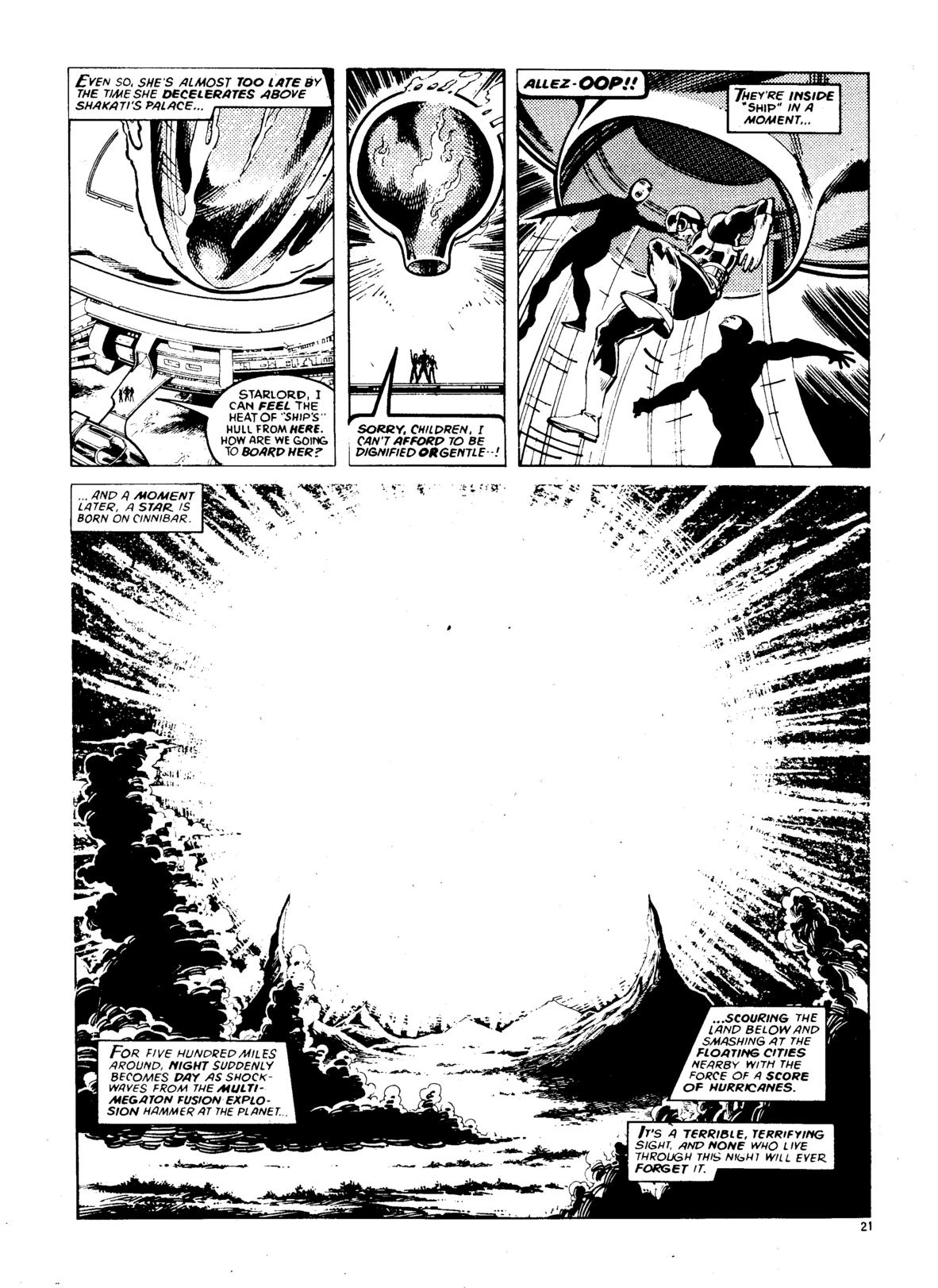 Read online Star Wars Weekly comic -  Issue #21 - 21