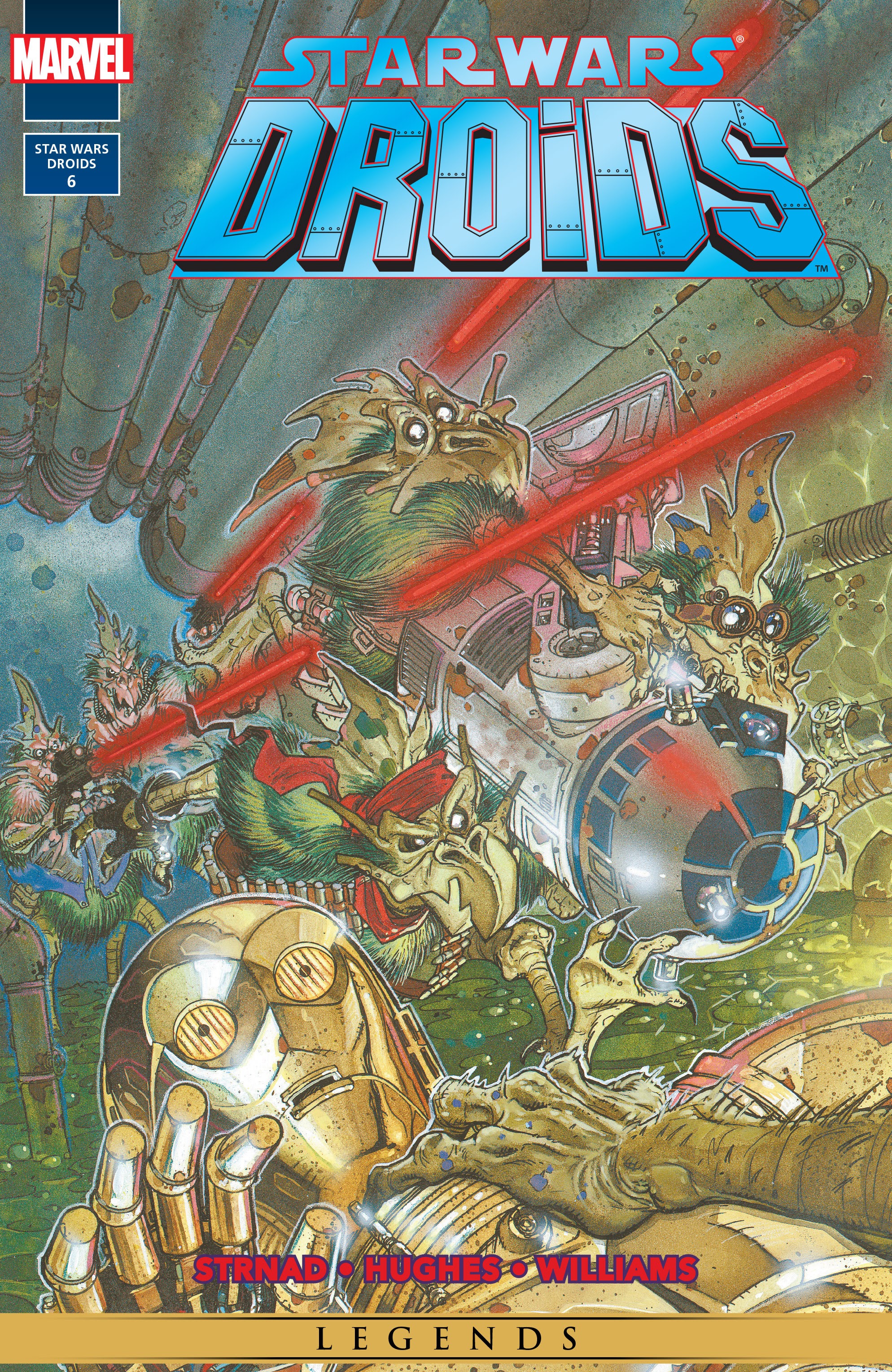 Read online Star Wars: Droids (1995) comic -  Issue #6 - 1