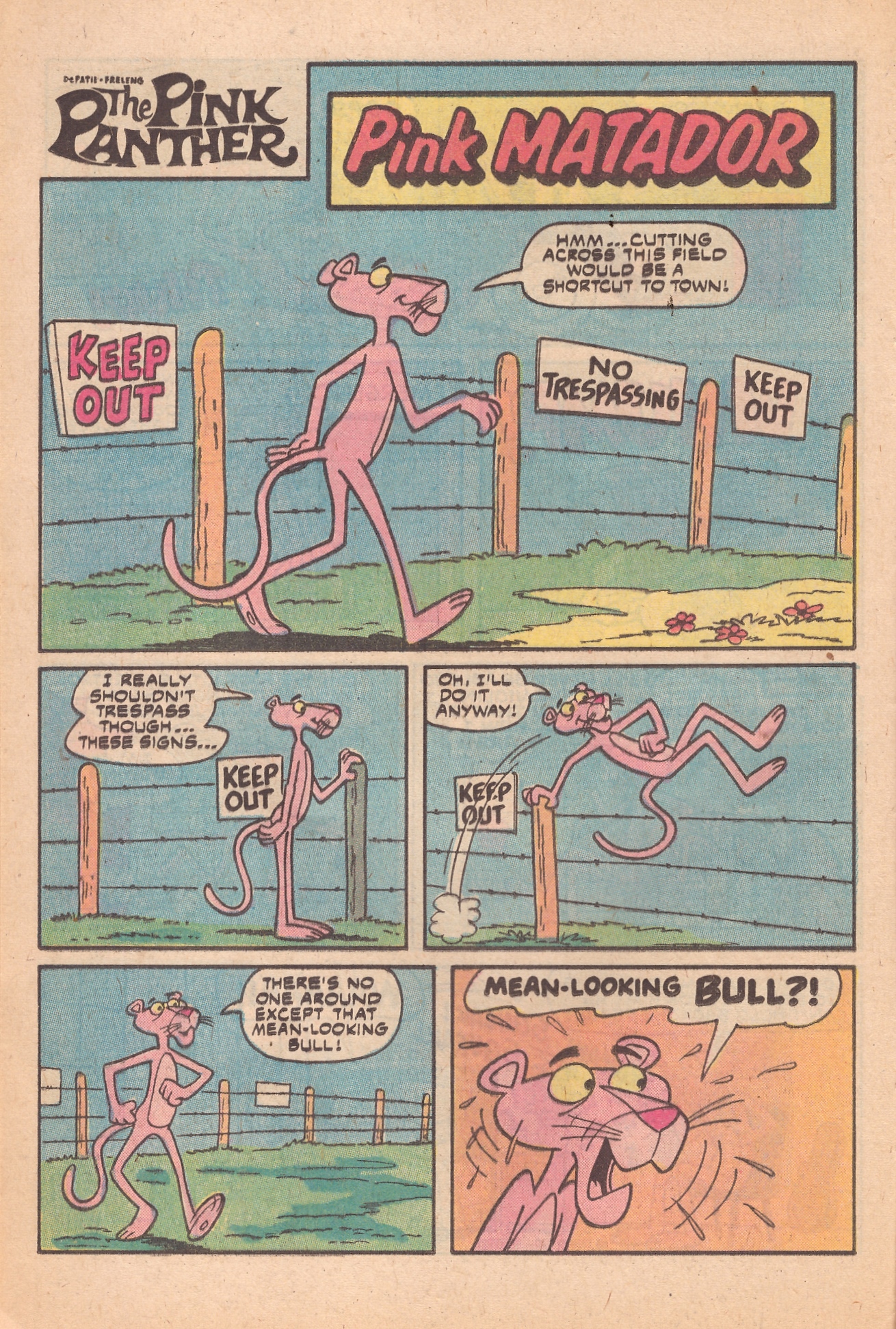Read online The Pink Panther (1971) comic -  Issue #67 - 12