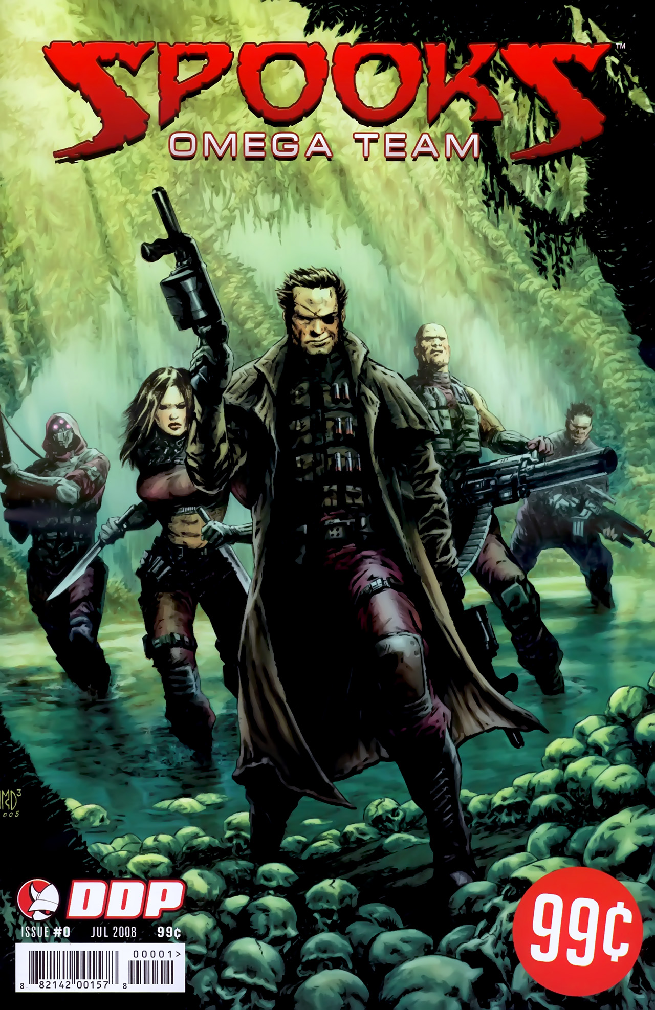 Read online Spooks: Omega Team comic -  Issue #0 - 1