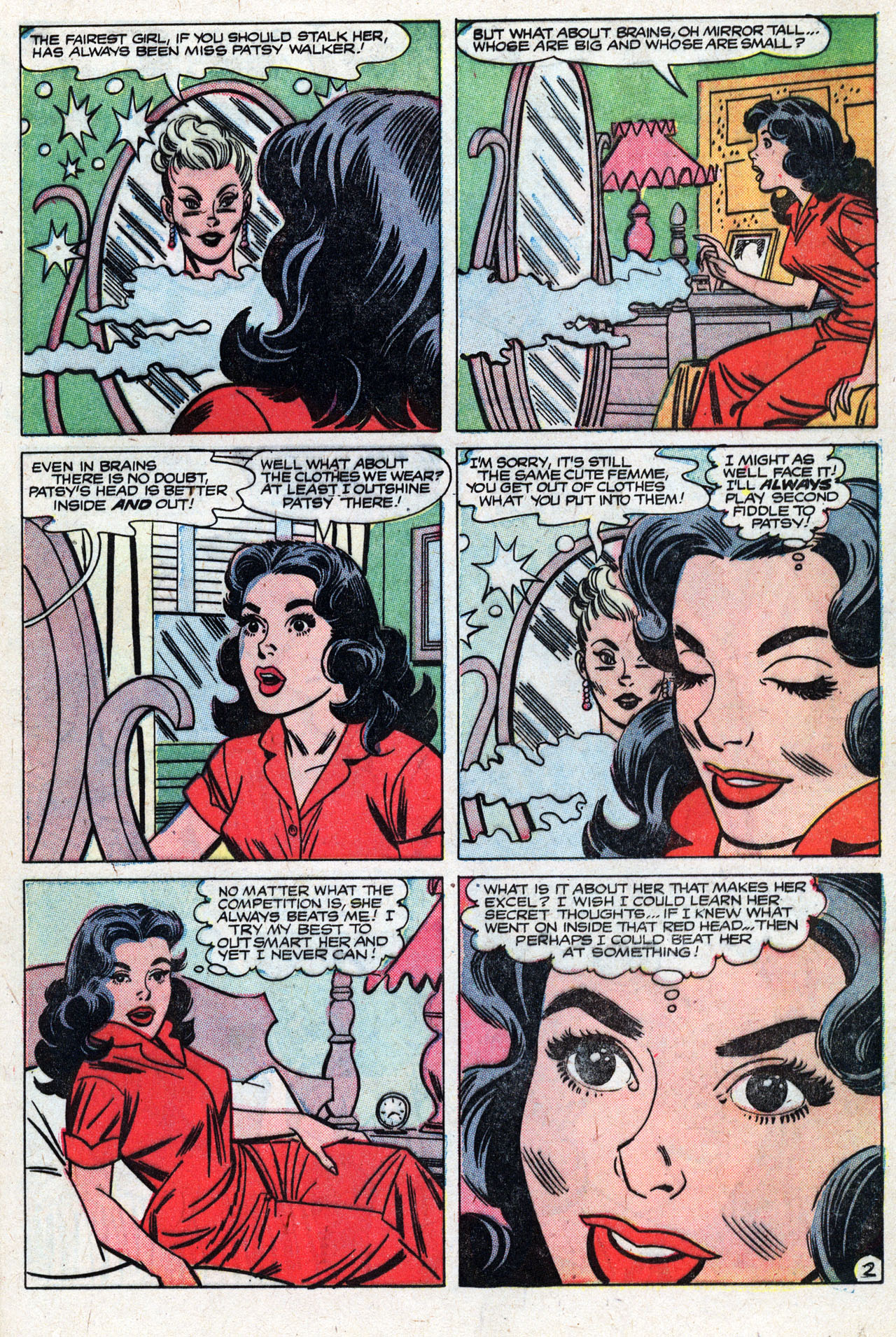 Read online Patsy Walker comic -  Issue #72 - 17