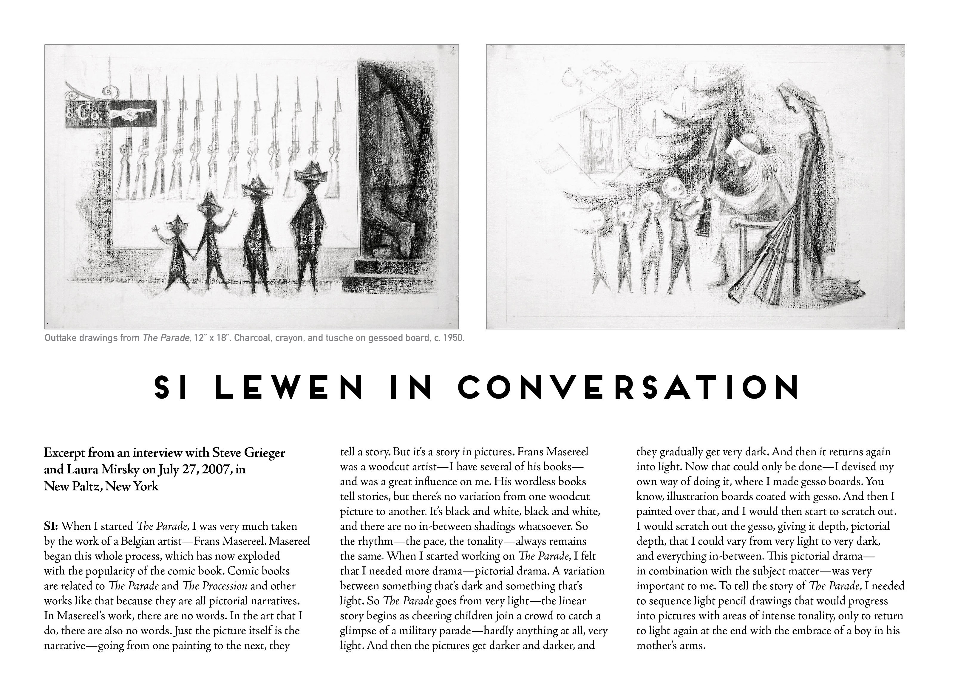 Read online Si Lewen's Parade: An Artist's Odyssey comic -  Issue # TPB - 8