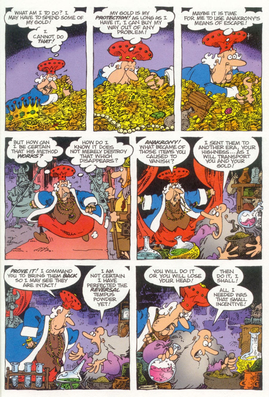 Read online Sergio Aragonés' Groo And Rufferto comic -  Issue #4 - 13