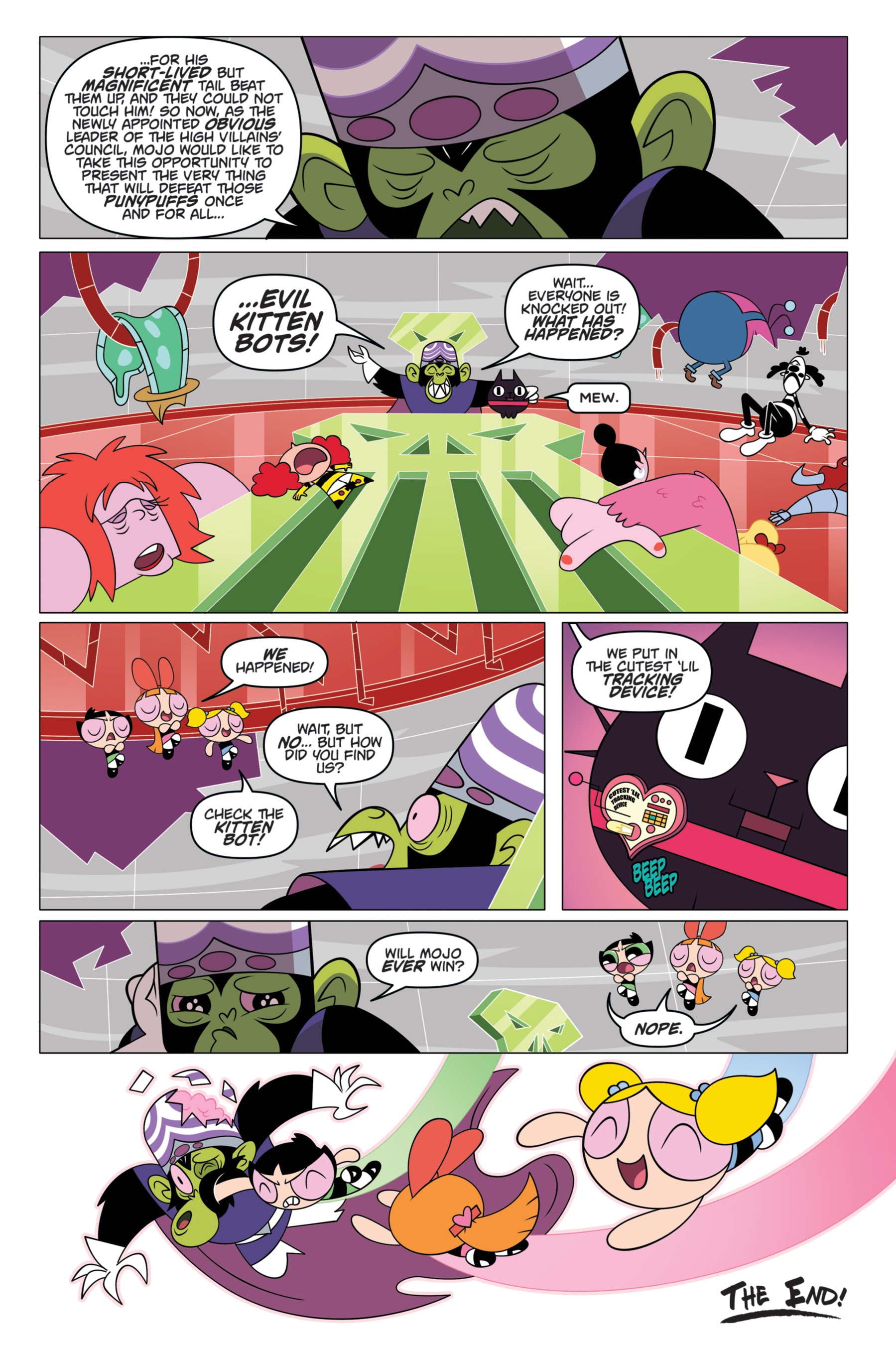 Read online The Powerpuff Girls: Bureau of Bad comic -  Issue # _TPB - 69