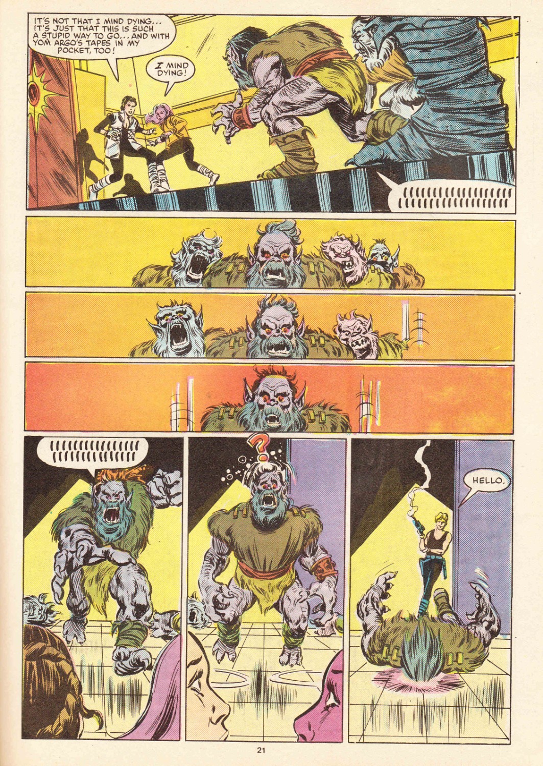 Read online Return of the Jedi comic -  Issue #6 - 21