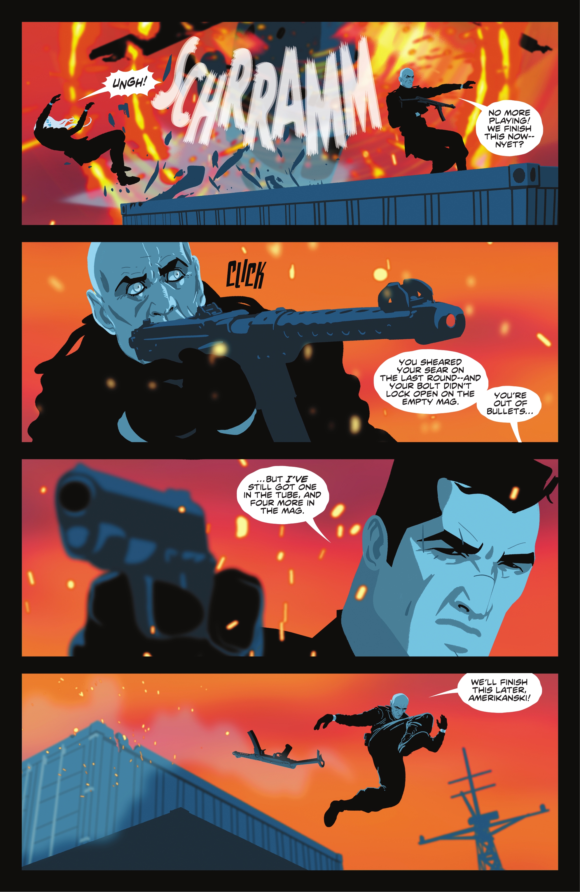 Read online Spy Hunter & Paper Boy comic -  Issue #3 - 7