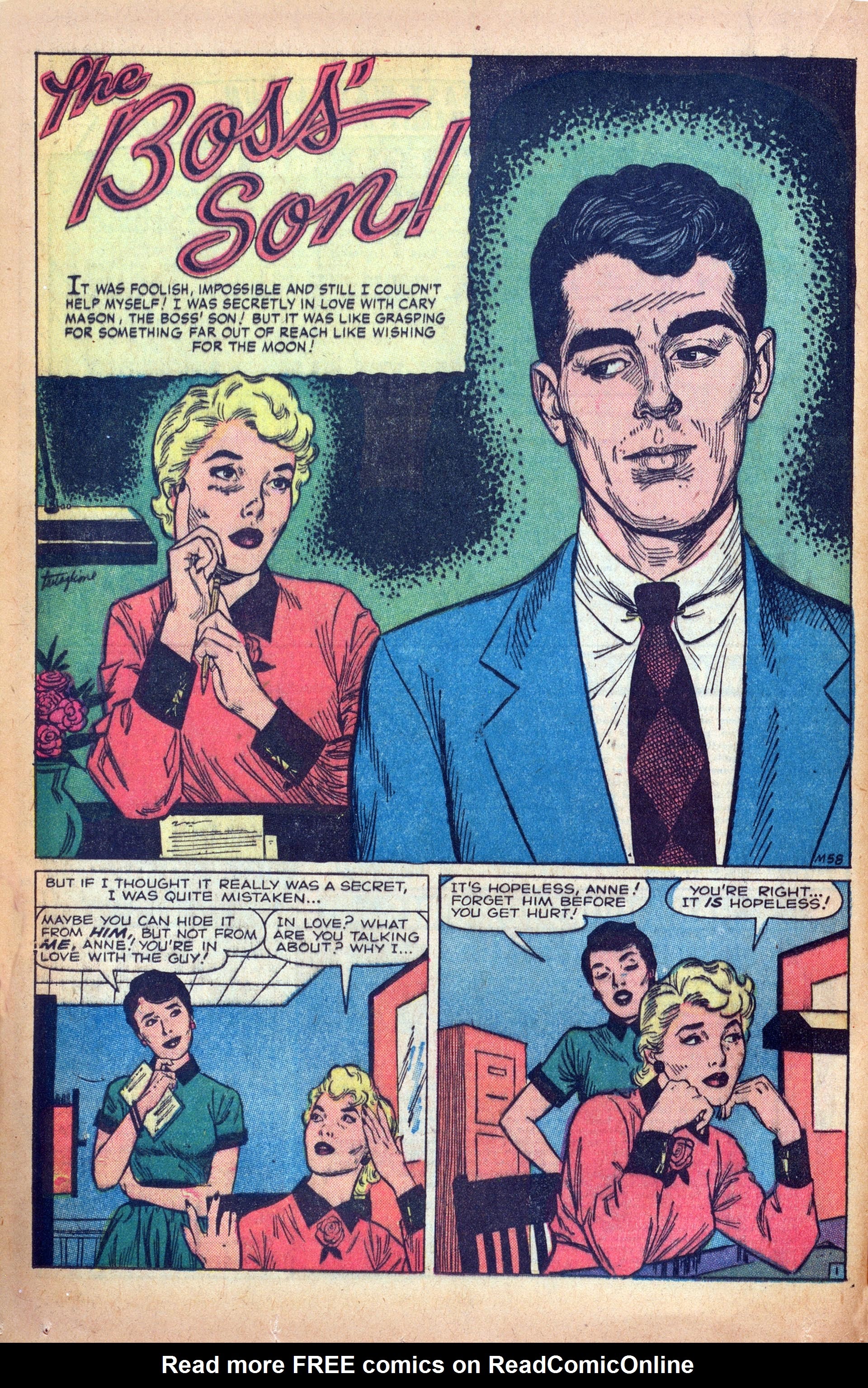 Read online Love Romances comic -  Issue #68 - 16