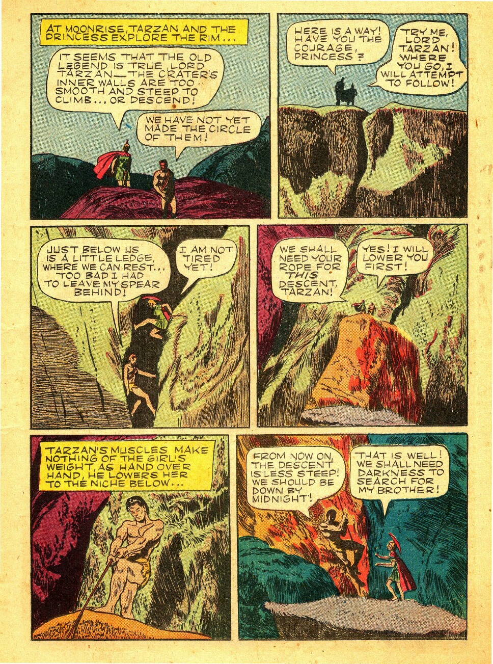 Read online Tarzan (1948) comic -  Issue #38 - 7