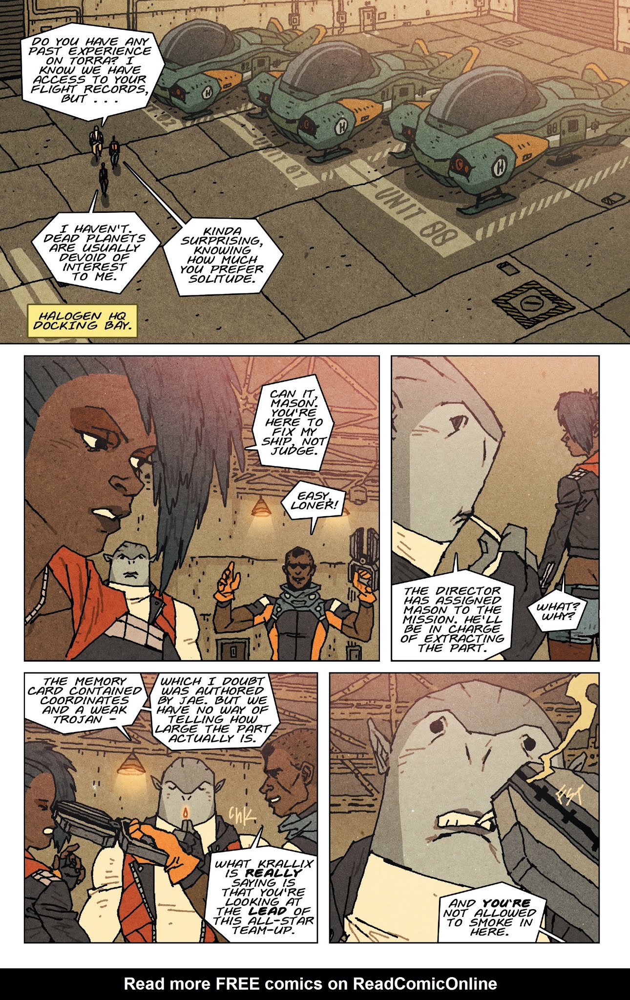 Read online Halogen comic -  Issue #2 - 8