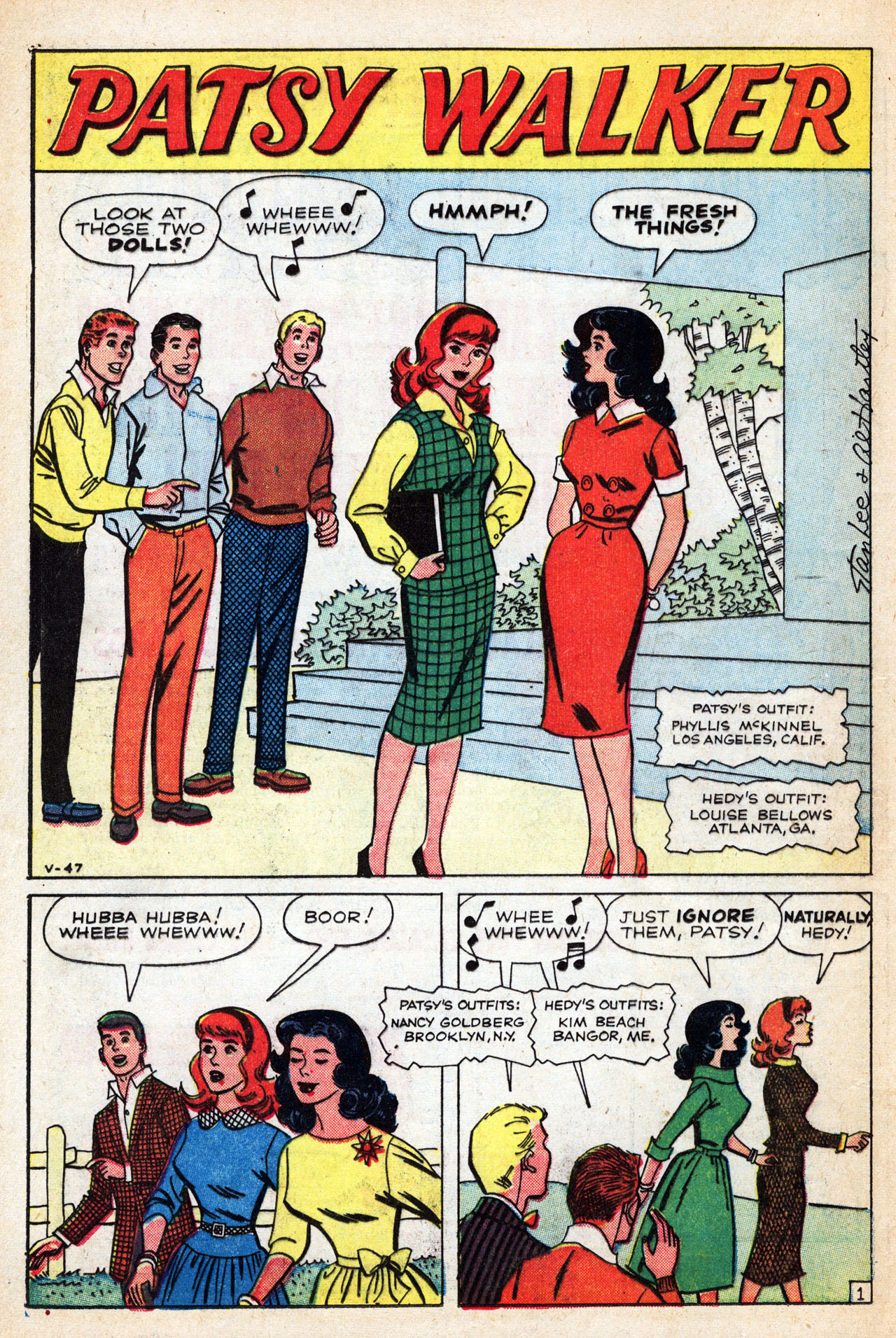 Read online Patsy Walker comic -  Issue #93 - 16
