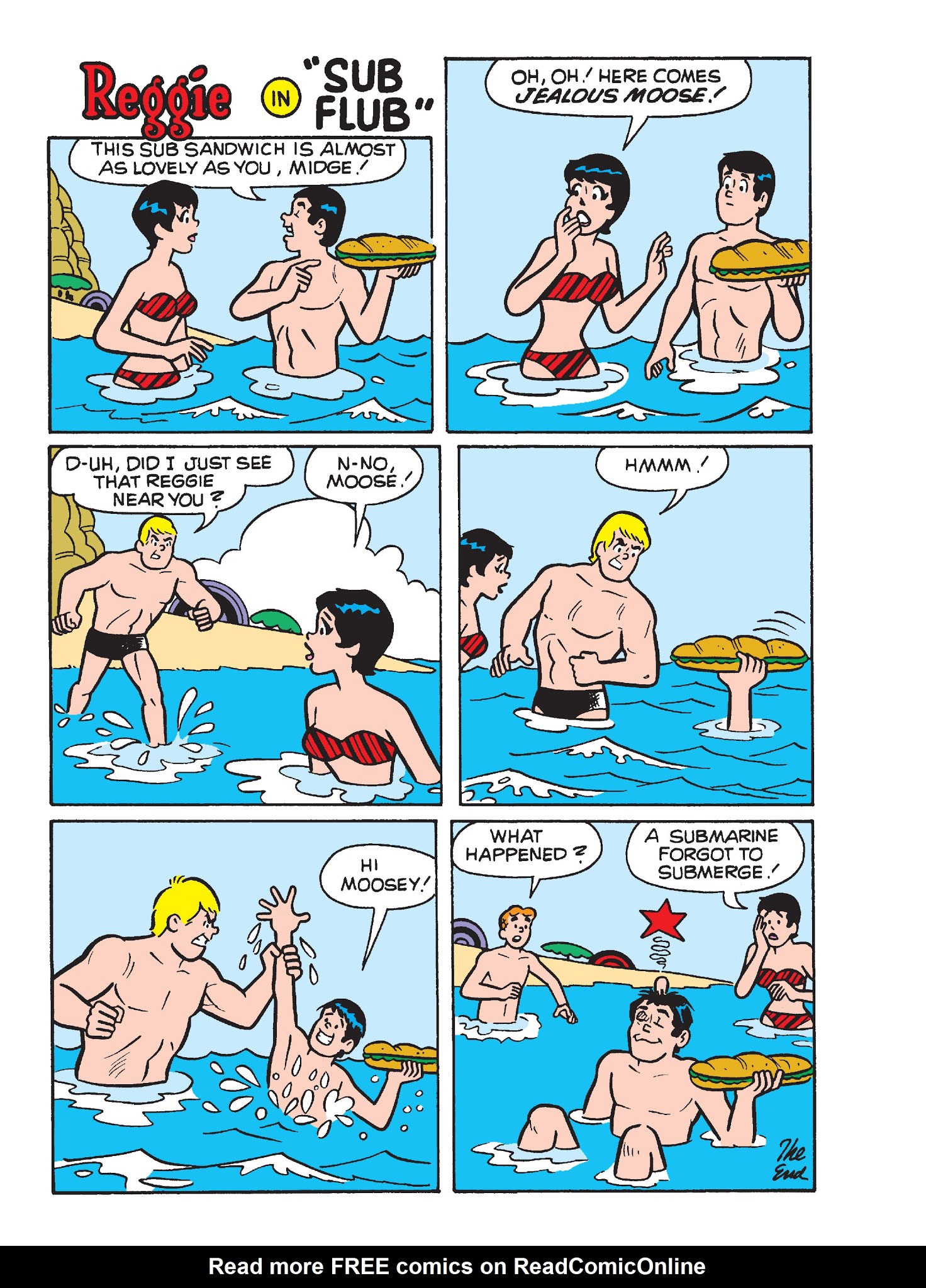 Read online Archie's Funhouse Double Digest comic -  Issue #21 - 169