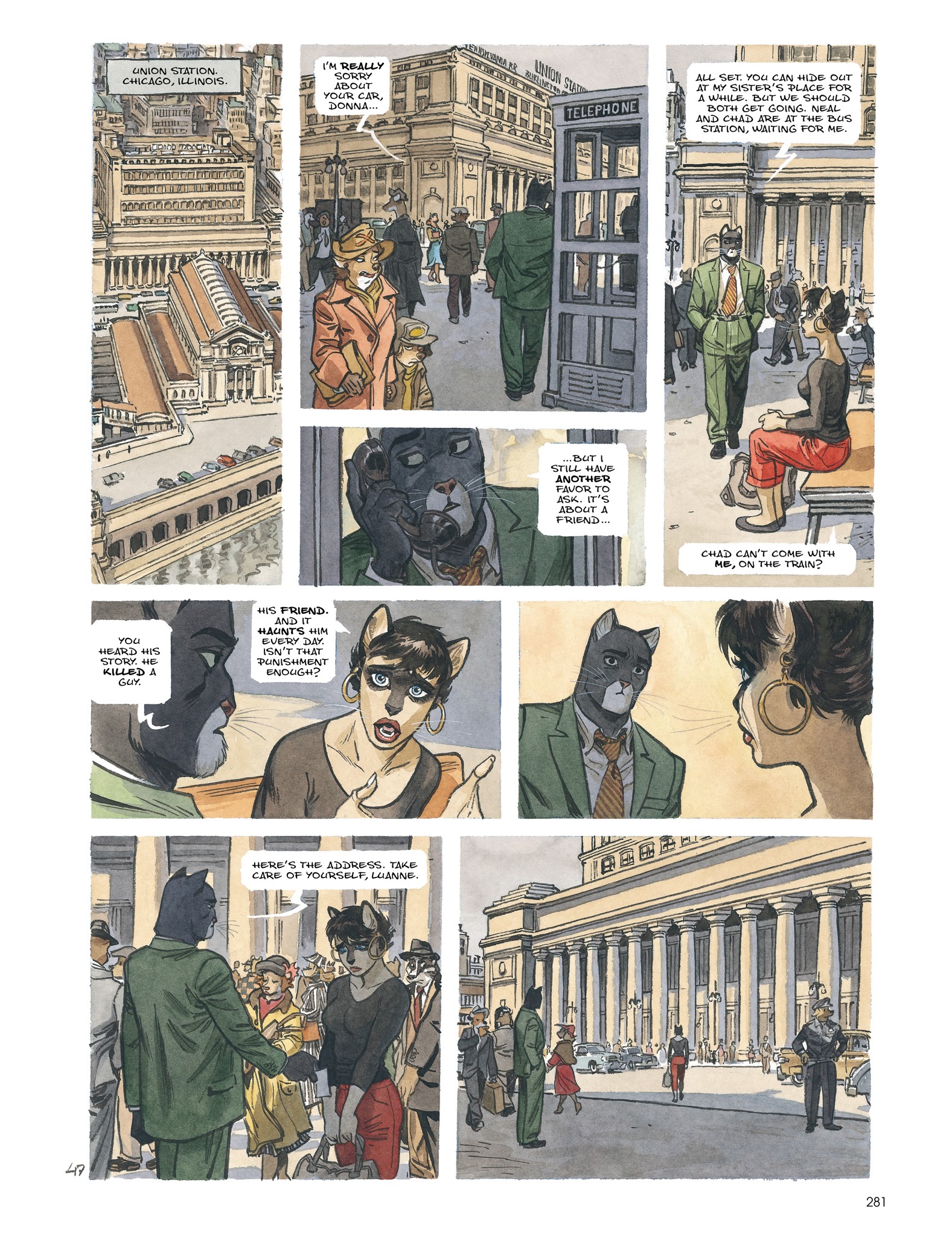 Read online Blacksad: The Collected Stories comic -  Issue # TPB (Part 3) - 83