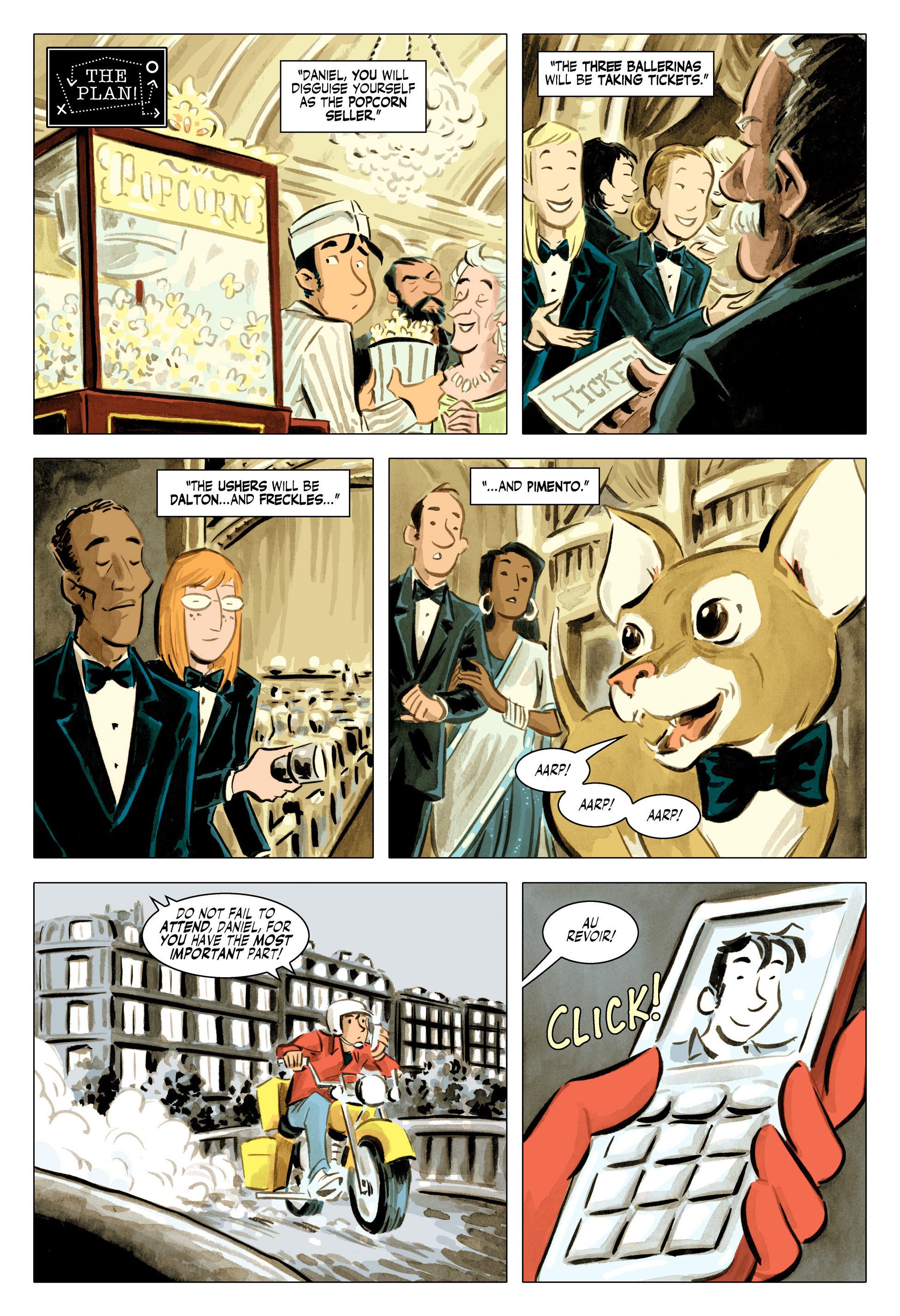 Read online Bandette (2012) comic -  Issue #10 - 7