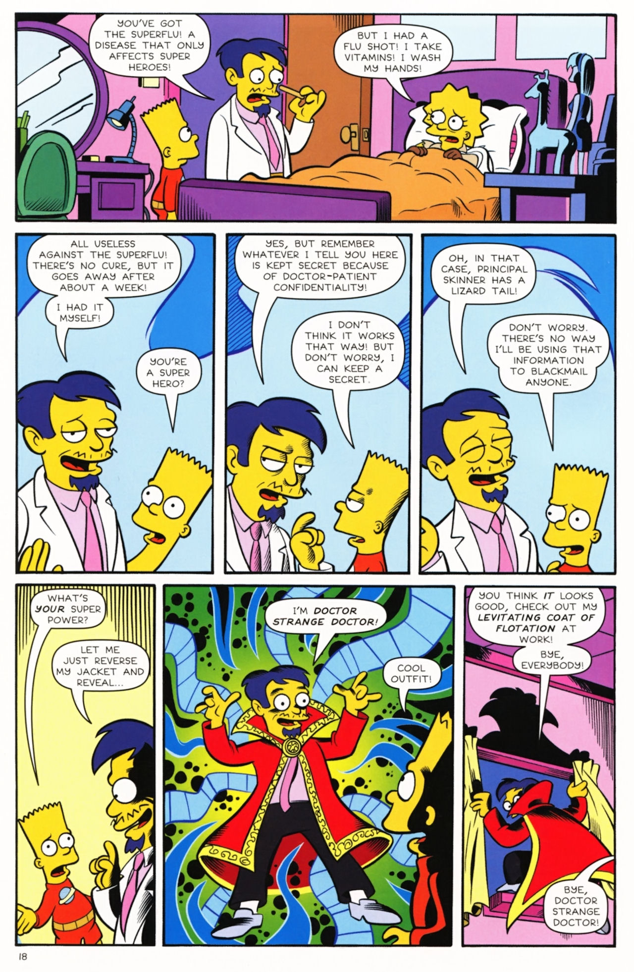 Read online Bongo Comics Presents Simpsons Super Spectacular comic -  Issue #11 - 20