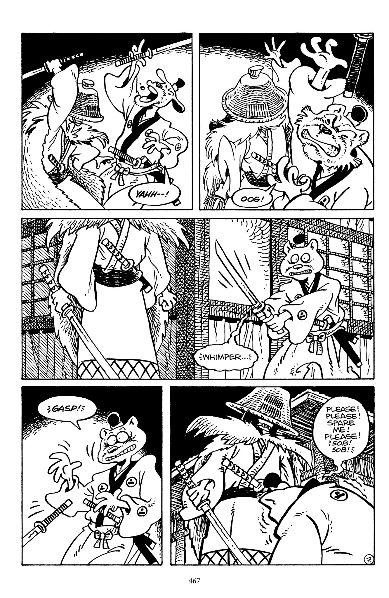 Read online The Usagi Yojimbo Saga comic -  Issue # TPB 7 - 459