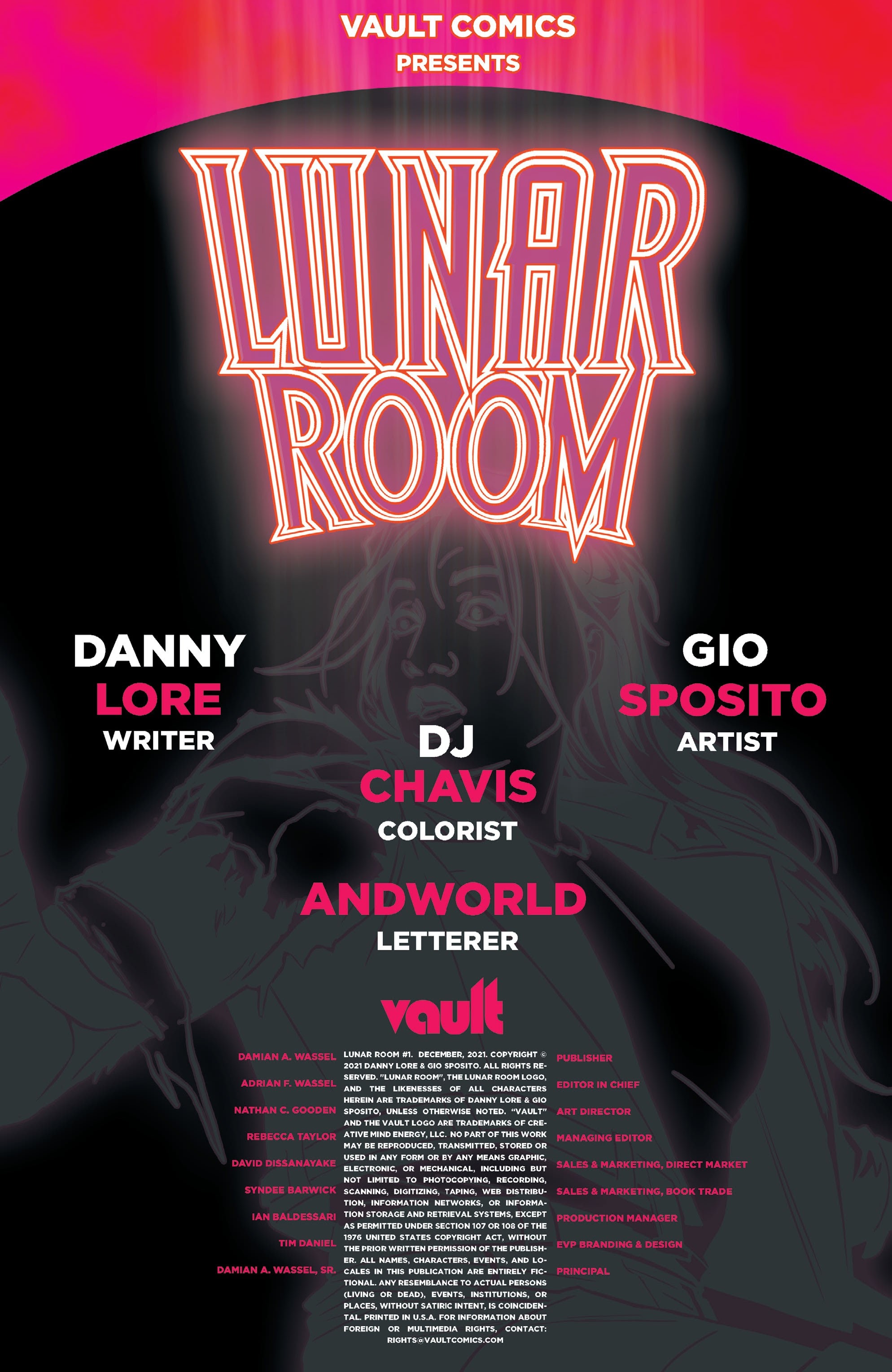 Read online Lunar Room comic -  Issue #1 - 3