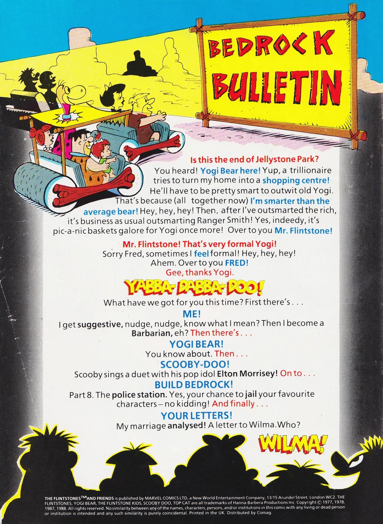 Read online The Flintstones and Friends comic -  Issue #8 - 2