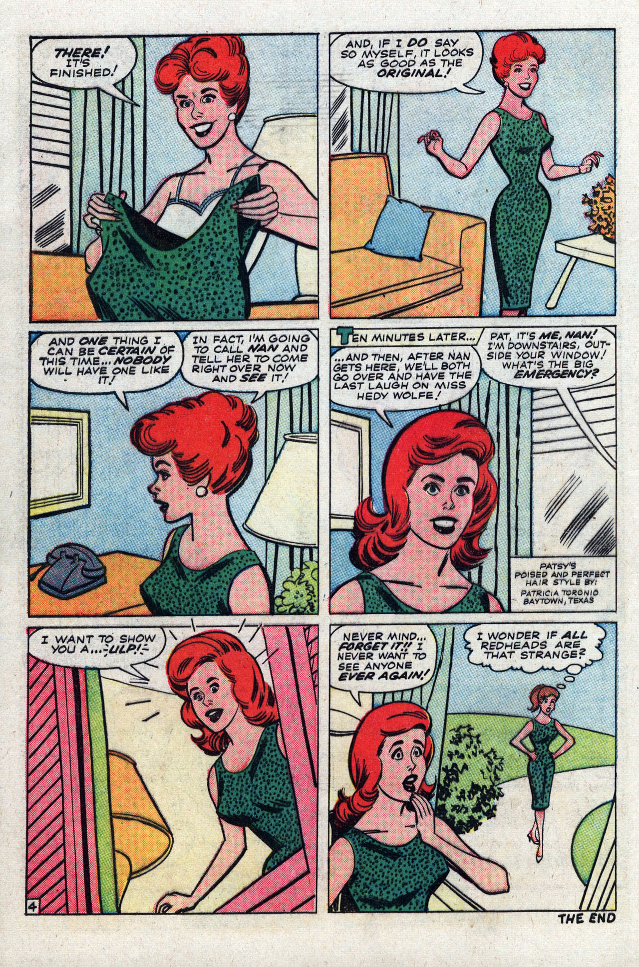 Read online Patsy Walker comic -  Issue #108 - 32