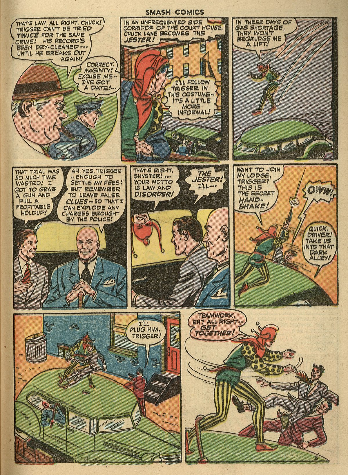 Read online Smash Comics comic -  Issue #58 - 53