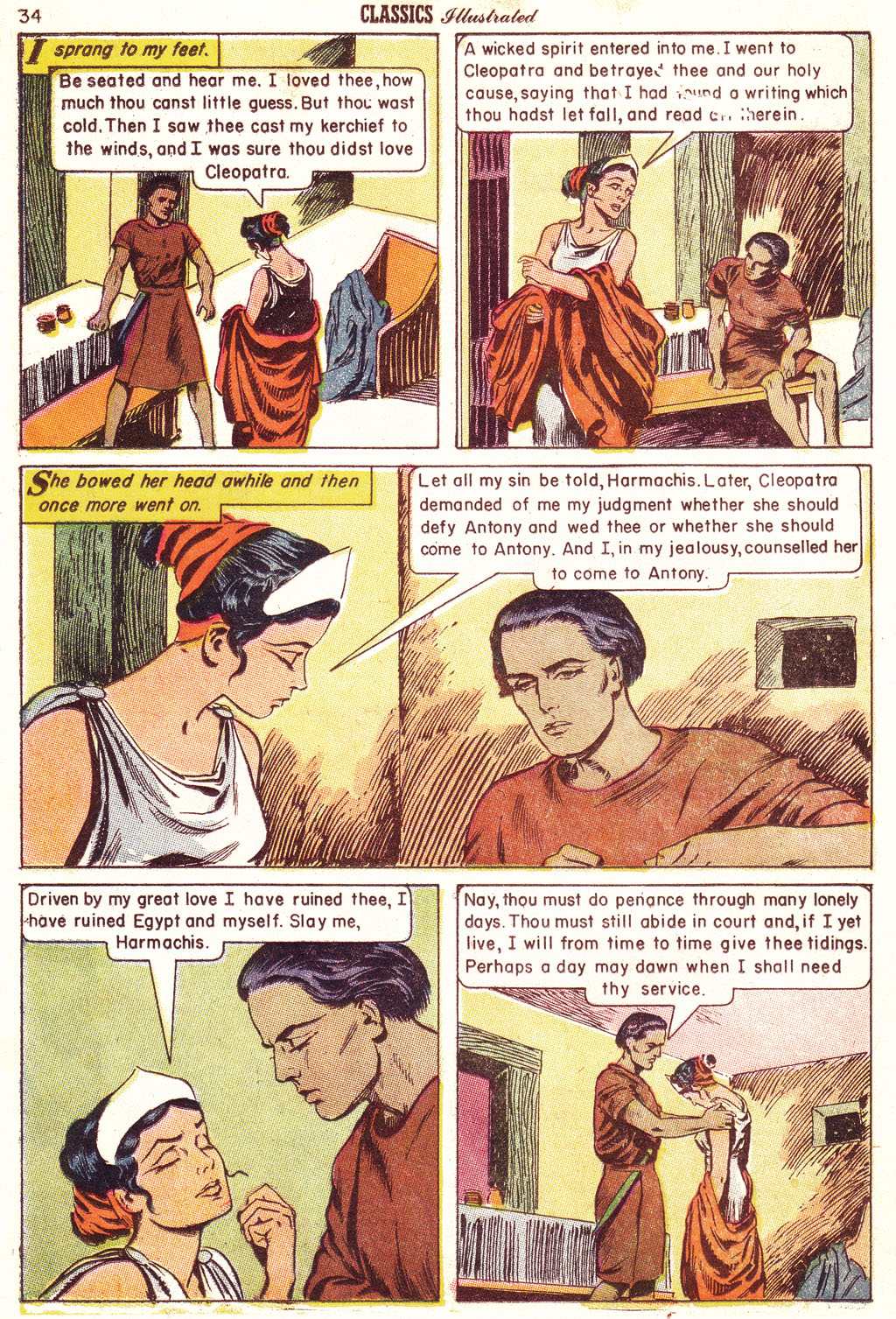 Read online Classics Illustrated comic -  Issue #161 - 36