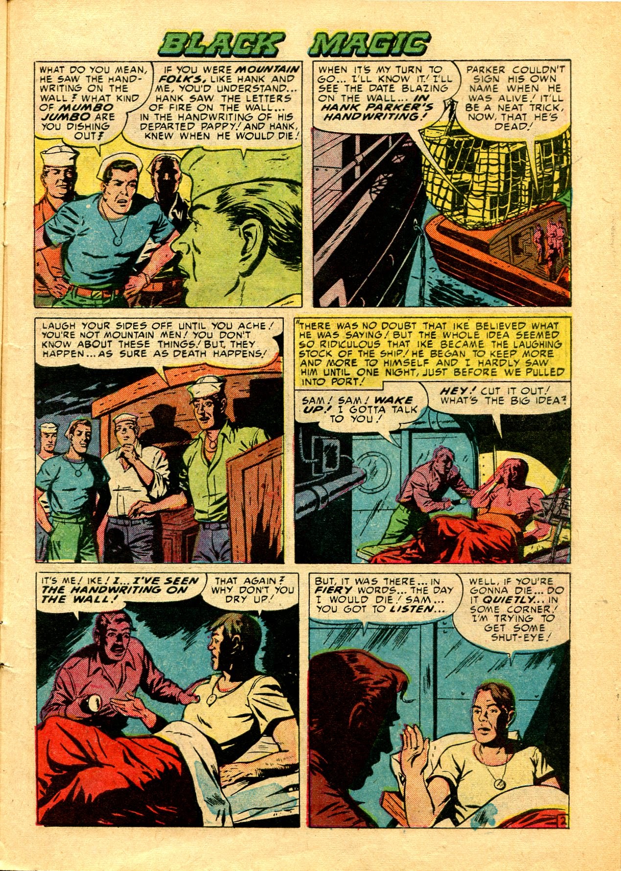 Read online Black Magic (1950) comic -  Issue #13 - 11