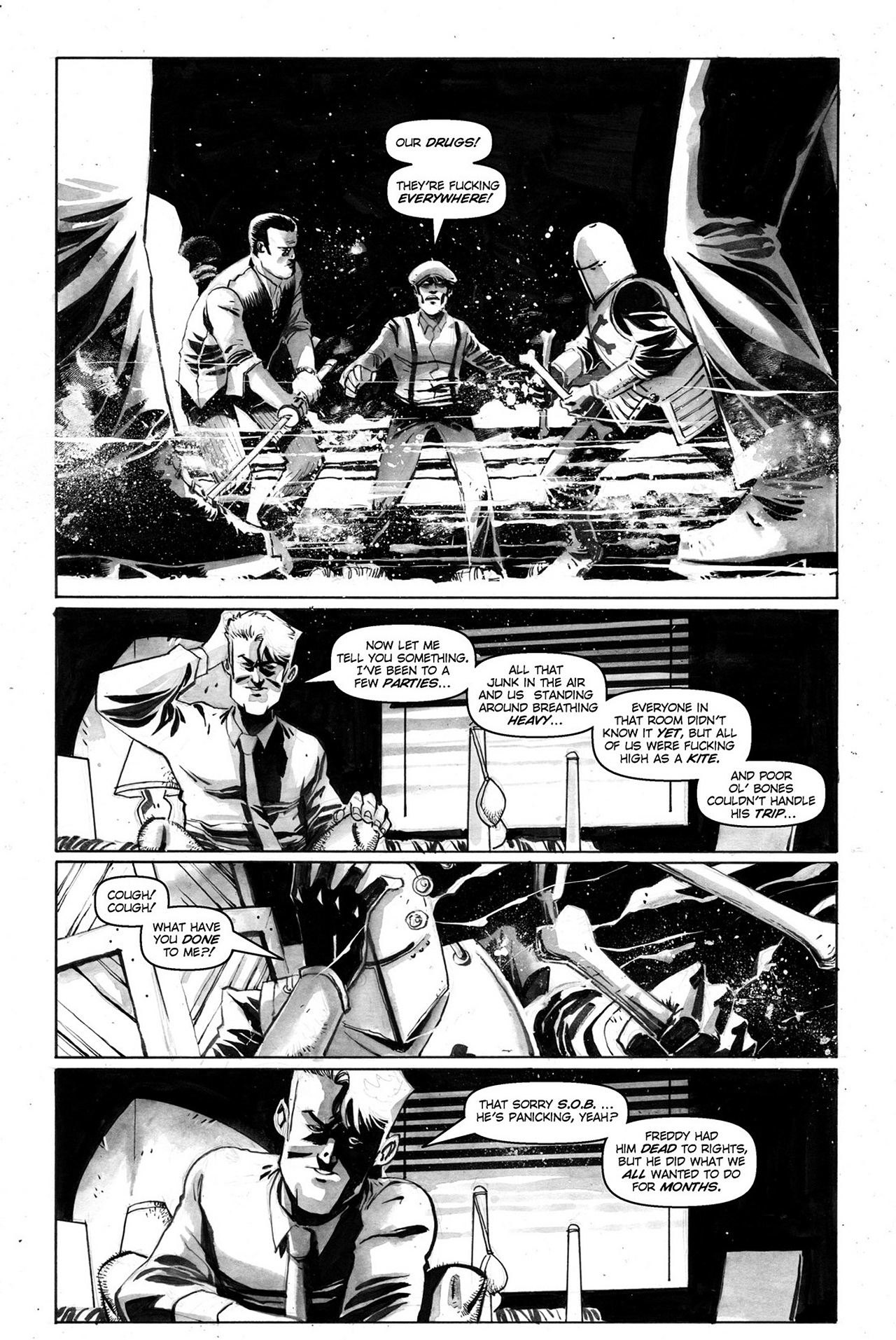 Read online Masks & Mobsters comic -  Issue #3 - 8