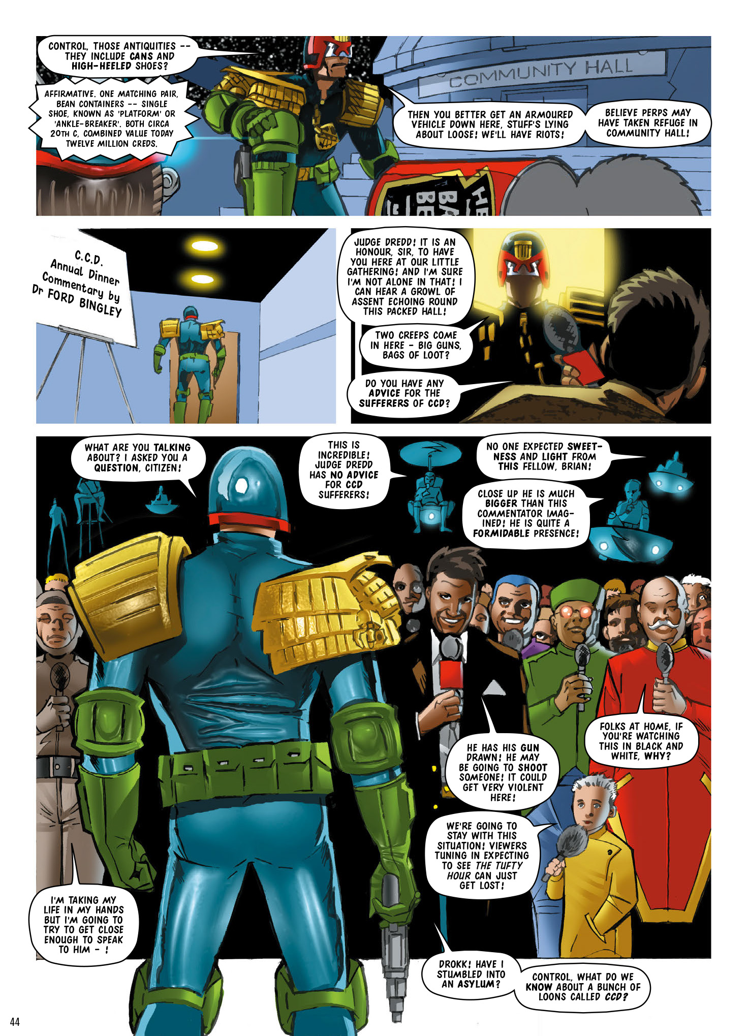 Read online Judge Dredd: The Complete Case Files comic -  Issue # TPB 32 (Part 1) - 46