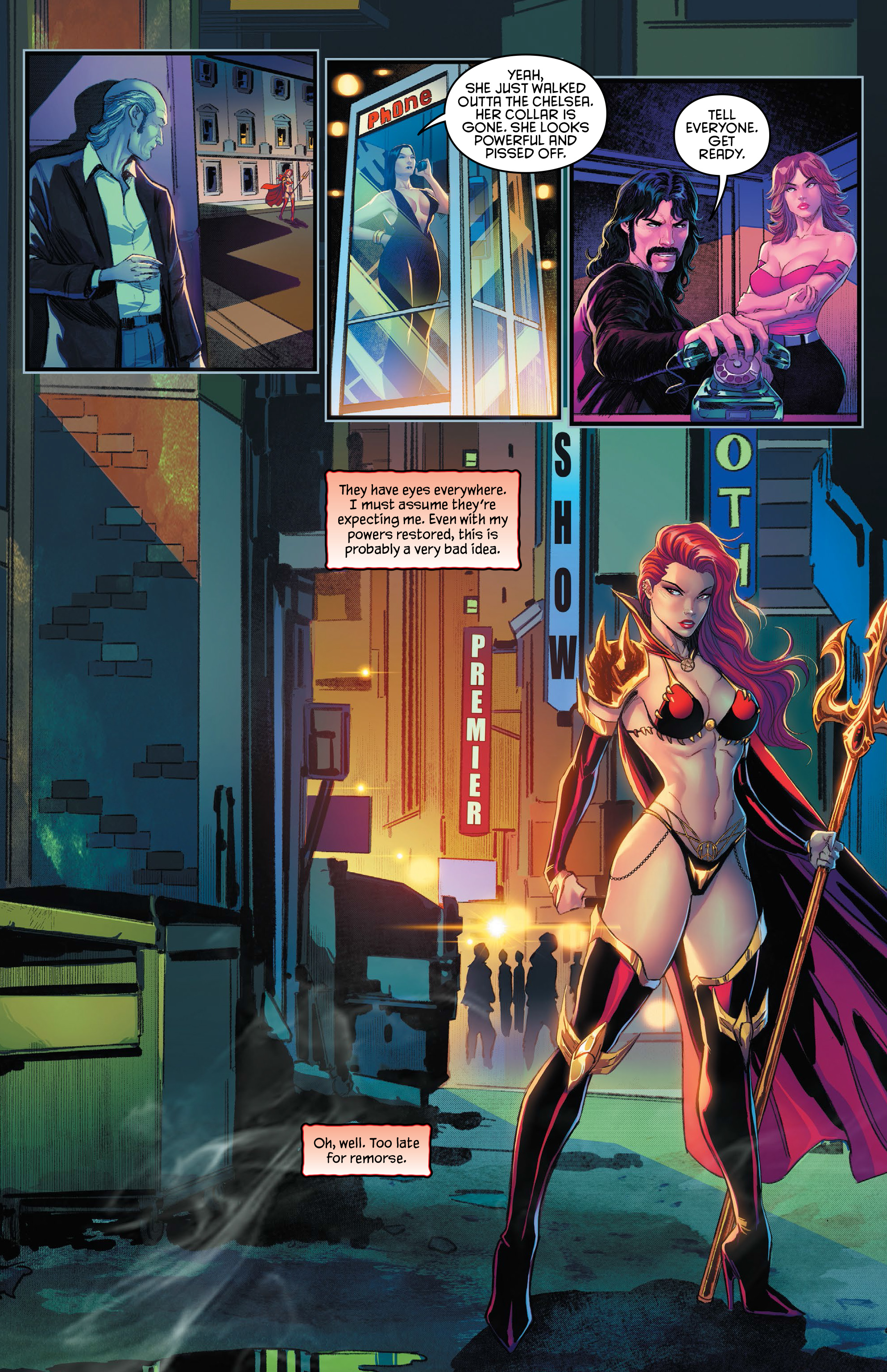 Read online Lady Satanus: Sinister Urge comic -  Issue # TPB - 36