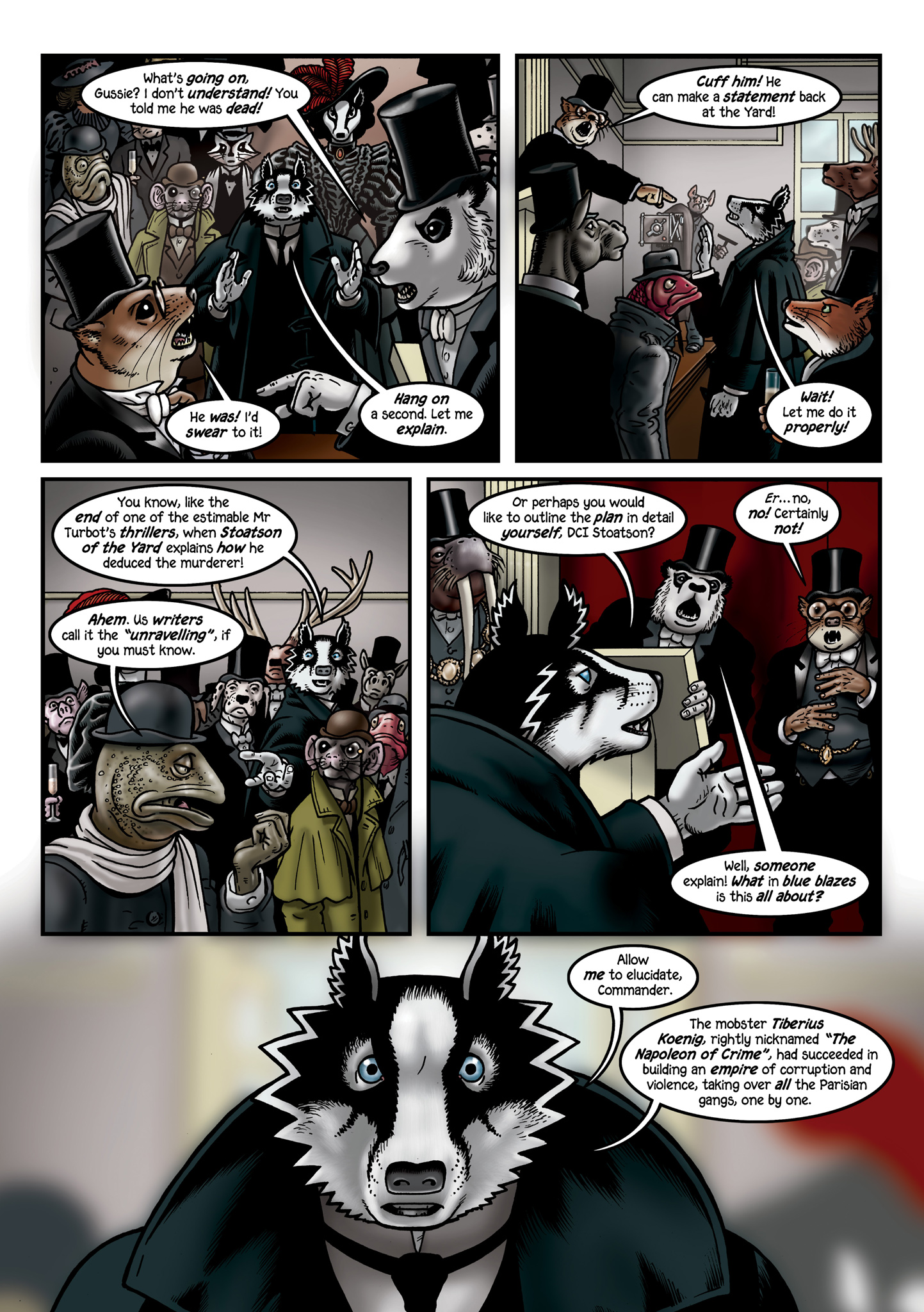 Read online Grandville Force Majeur comic -  Issue # TPB (Part 2) - 51