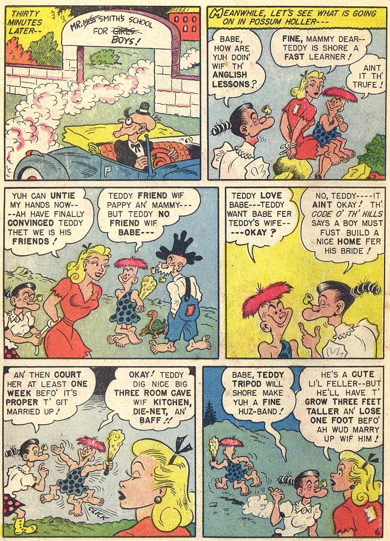 Read online Babe (1948) comic -  Issue #7 - 23