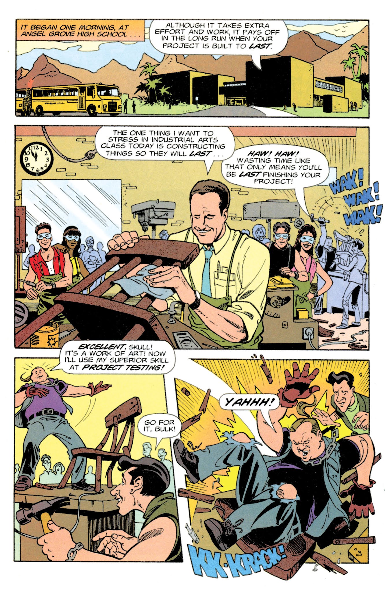 Read online Mighty Morphin Power Rangers Archive comic -  Issue # TPB 1 (Part 2) - 91