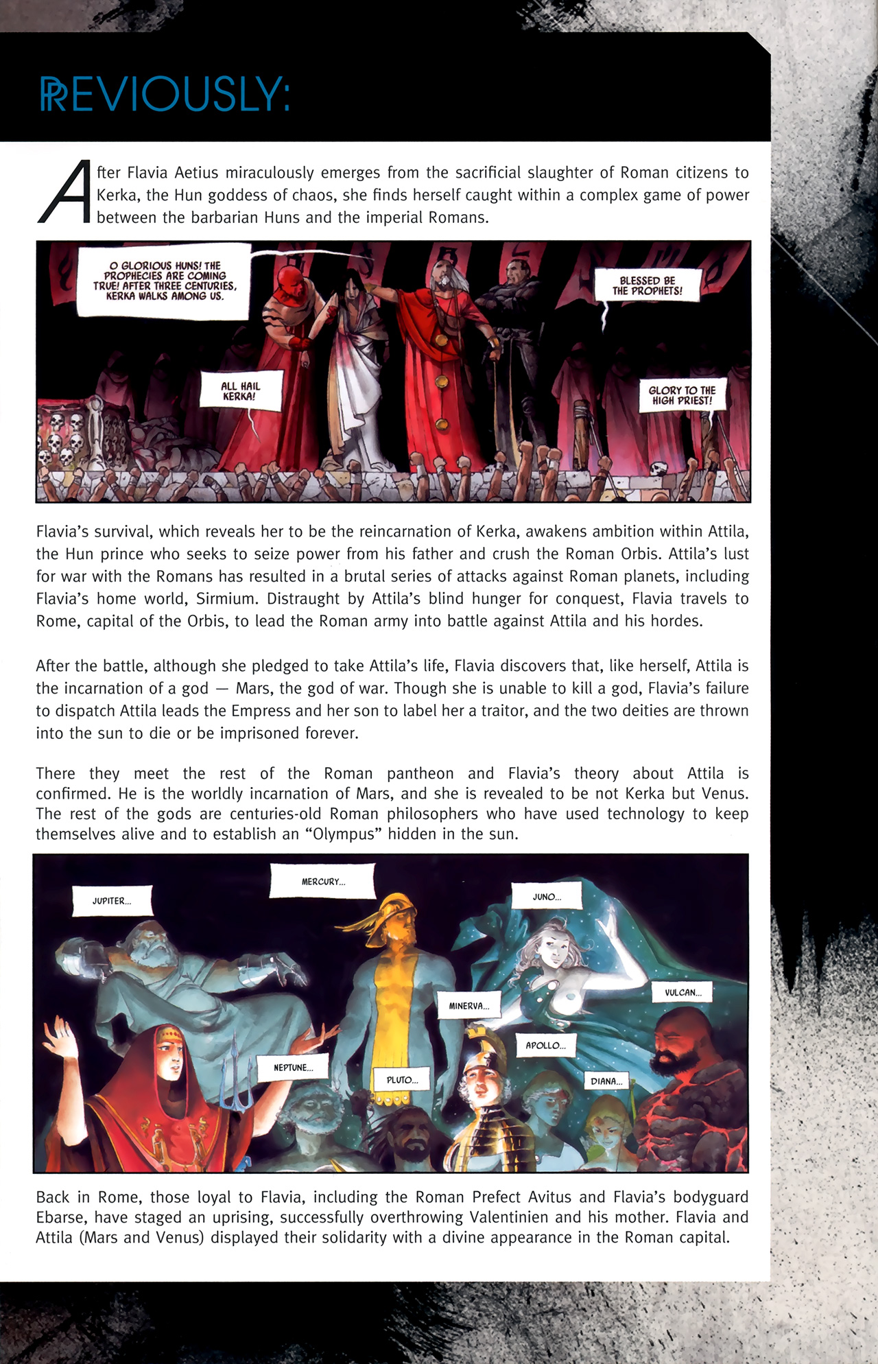 Read online Scourge Of The Gods: The Fall comic -  Issue #3 - 2