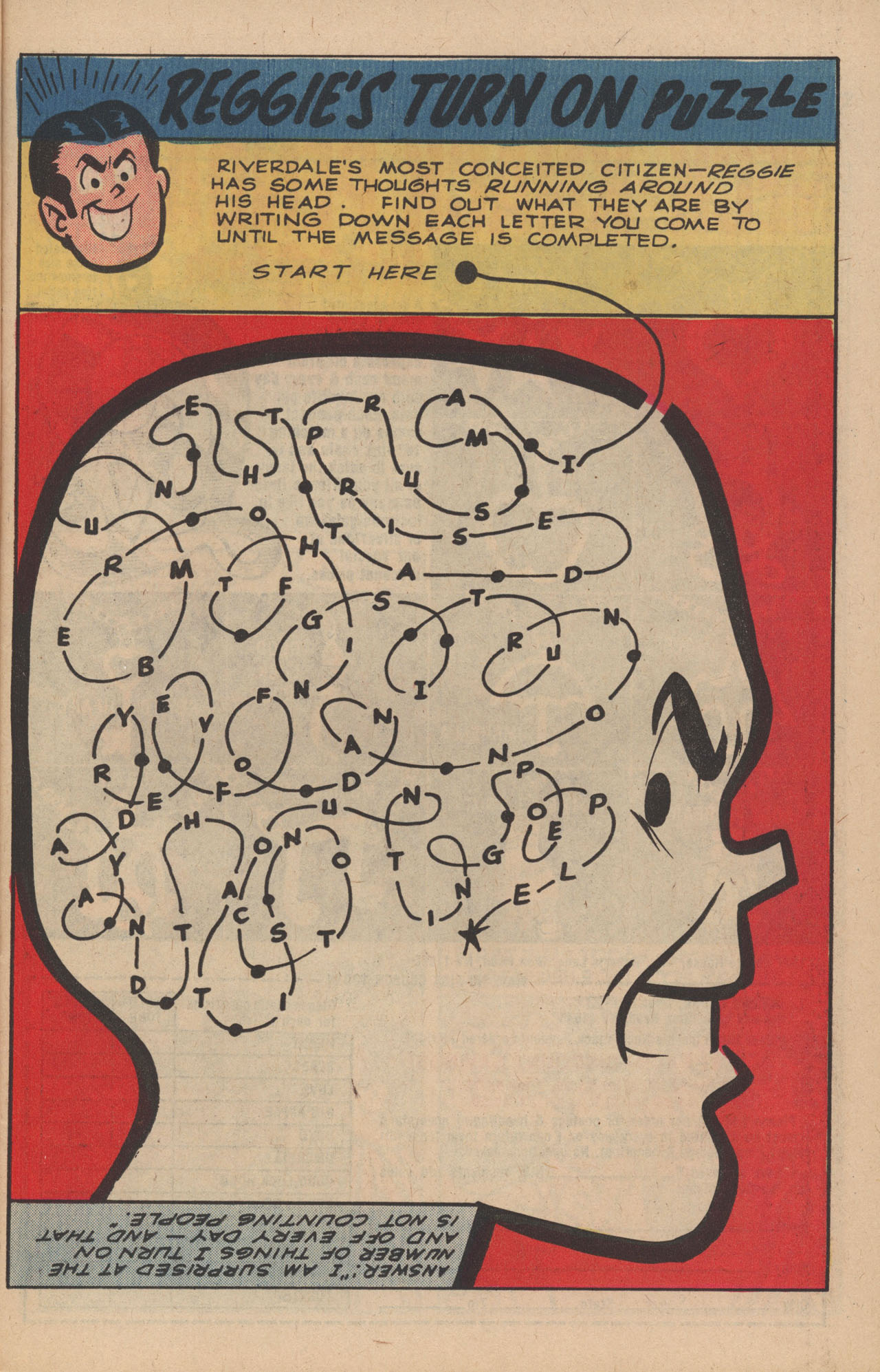 Read online Reggie's Wise Guy Jokes comic -  Issue #46 - 11