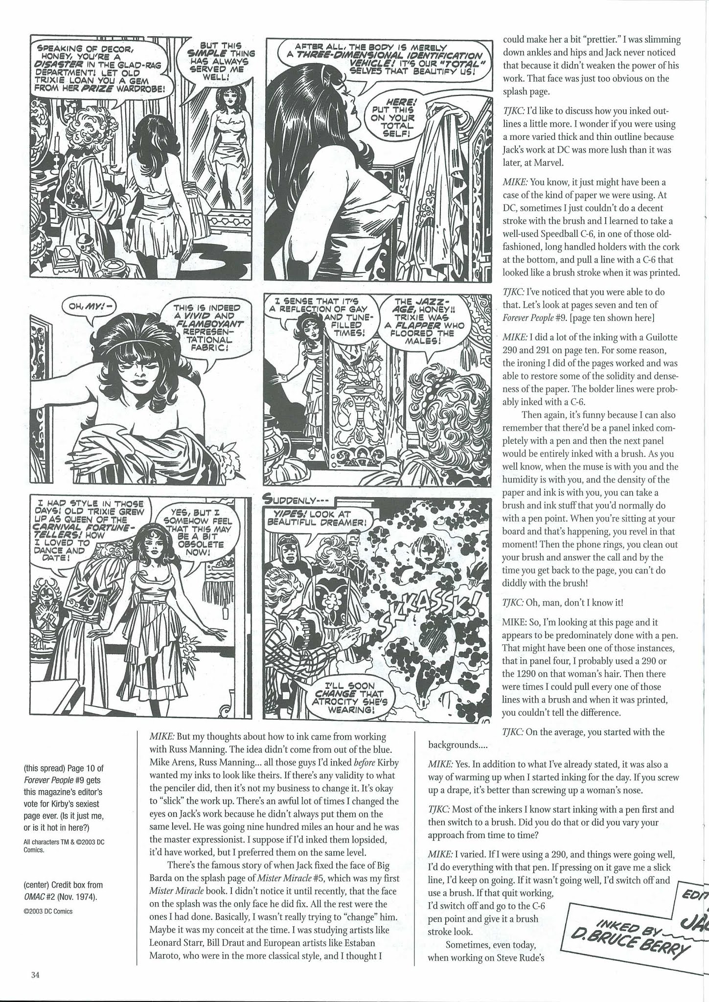Read online The Jack Kirby Collector comic -  Issue #37 - 36