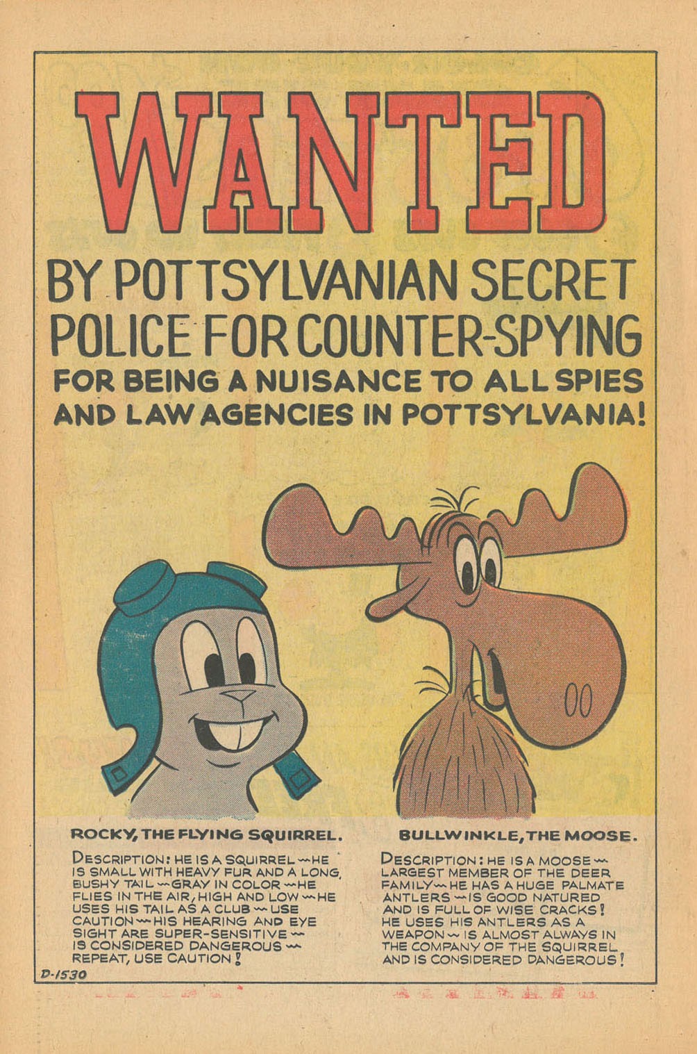 Read online Bullwinkle And Rocky (1970) comic -  Issue #6 - 21