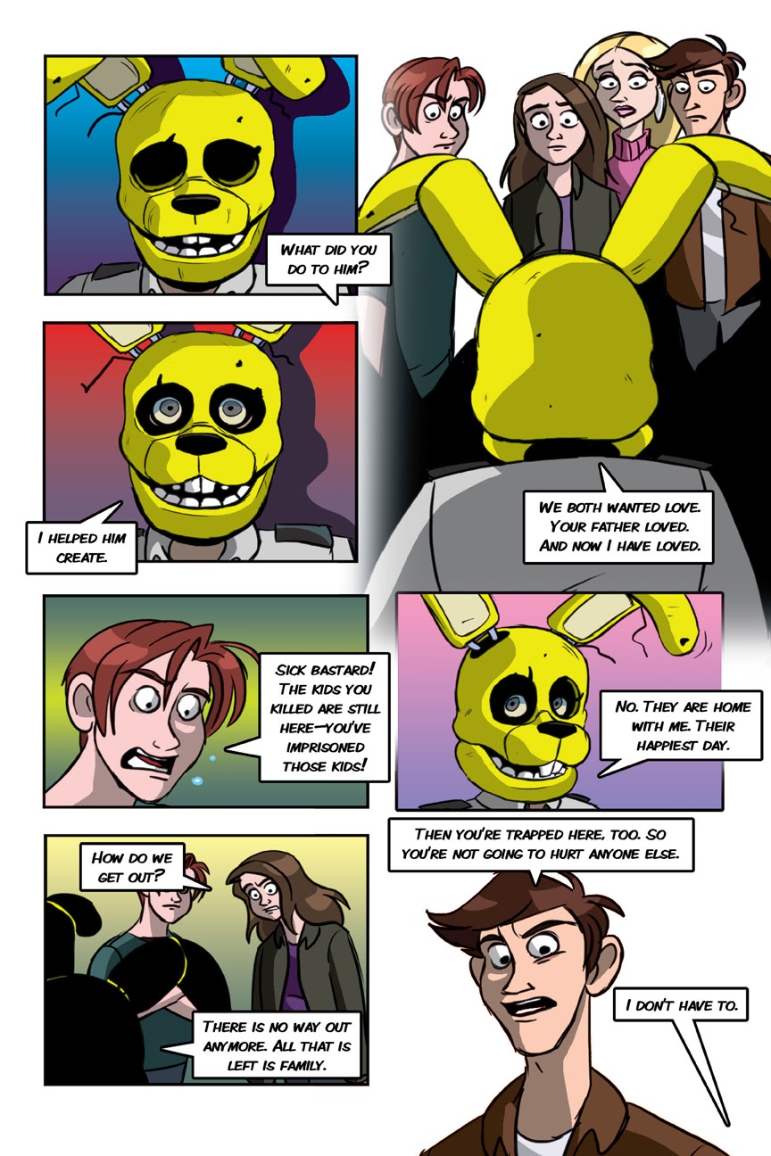 Read online Five Nights At Freddy's comic -  Issue # The Silver Eyes (Part 2) - 61