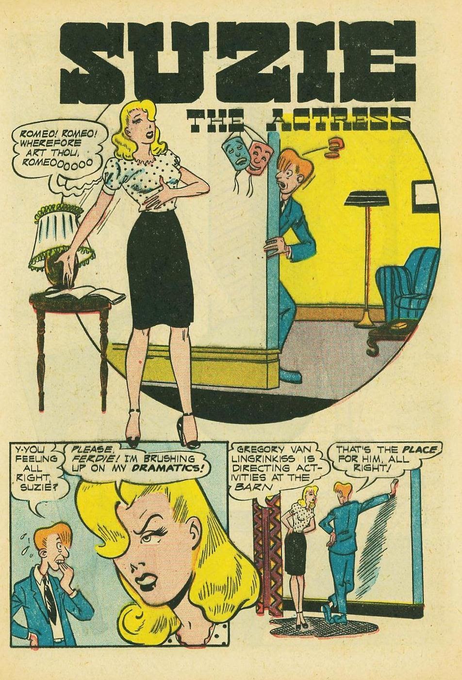 Read online Suzie Comics comic -  Issue #62 - 25