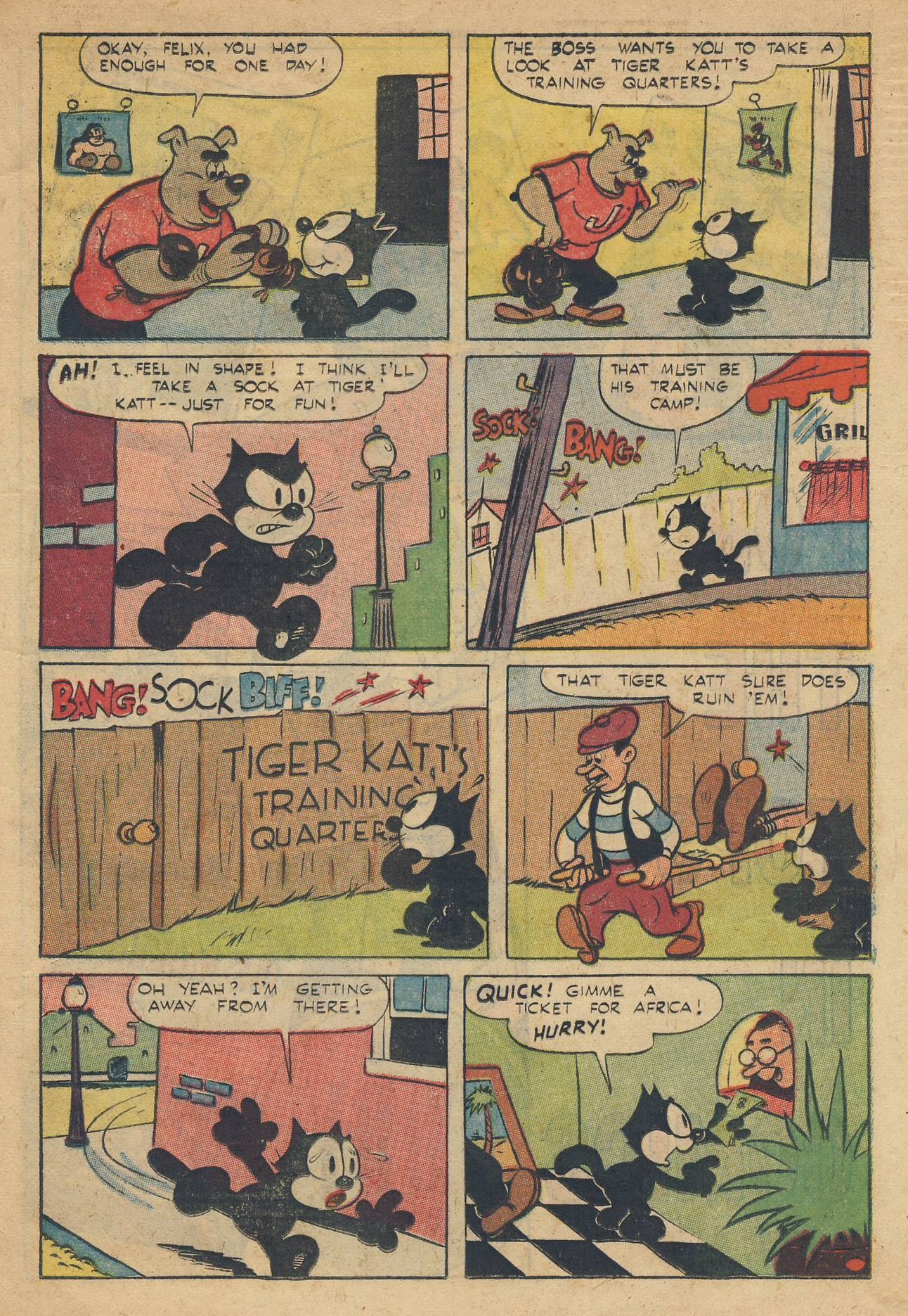 Read online Felix the Cat (1951) comic -  Issue #40 - 19
