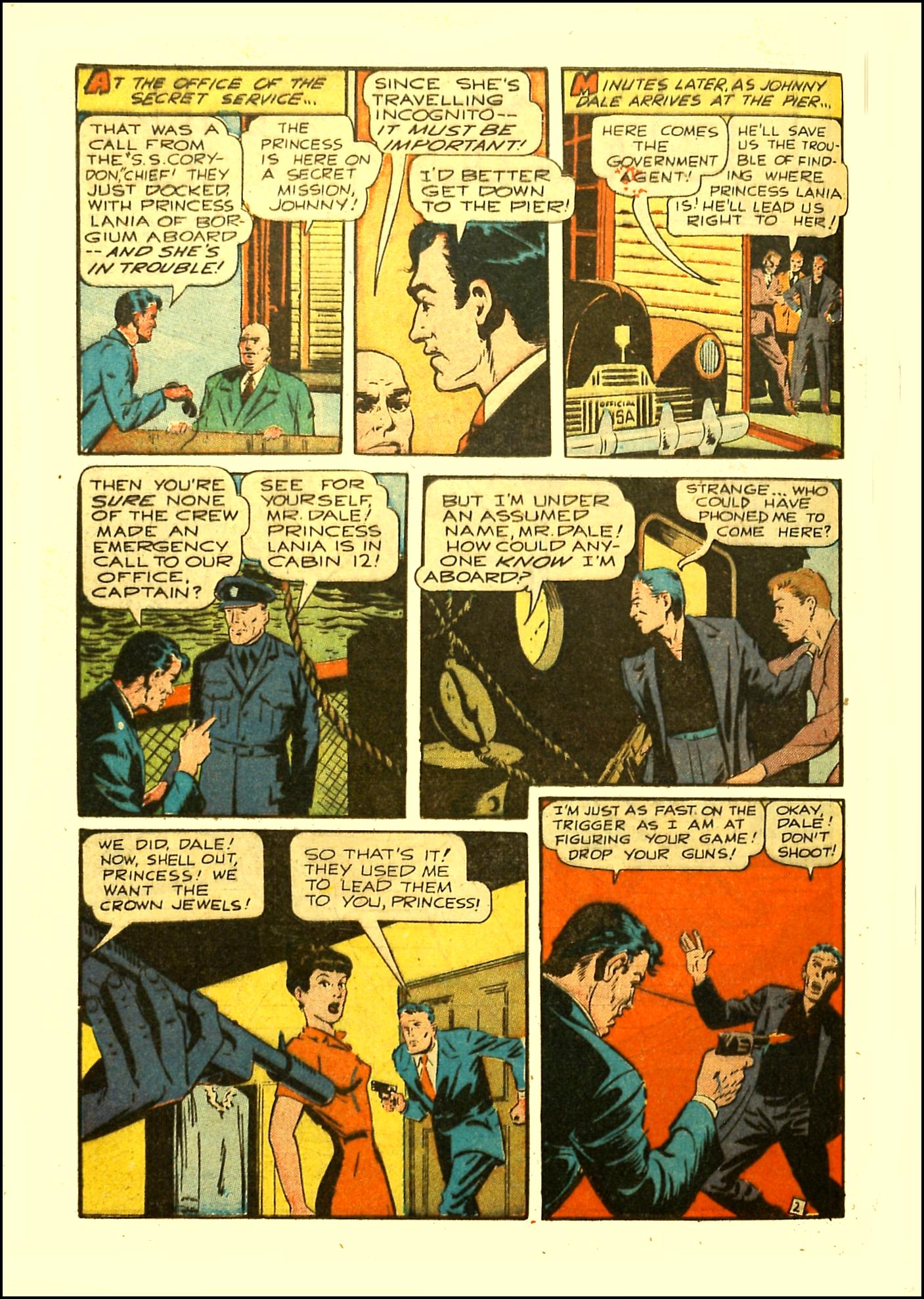 Read online Exciting Comics comic -  Issue #64 - 44