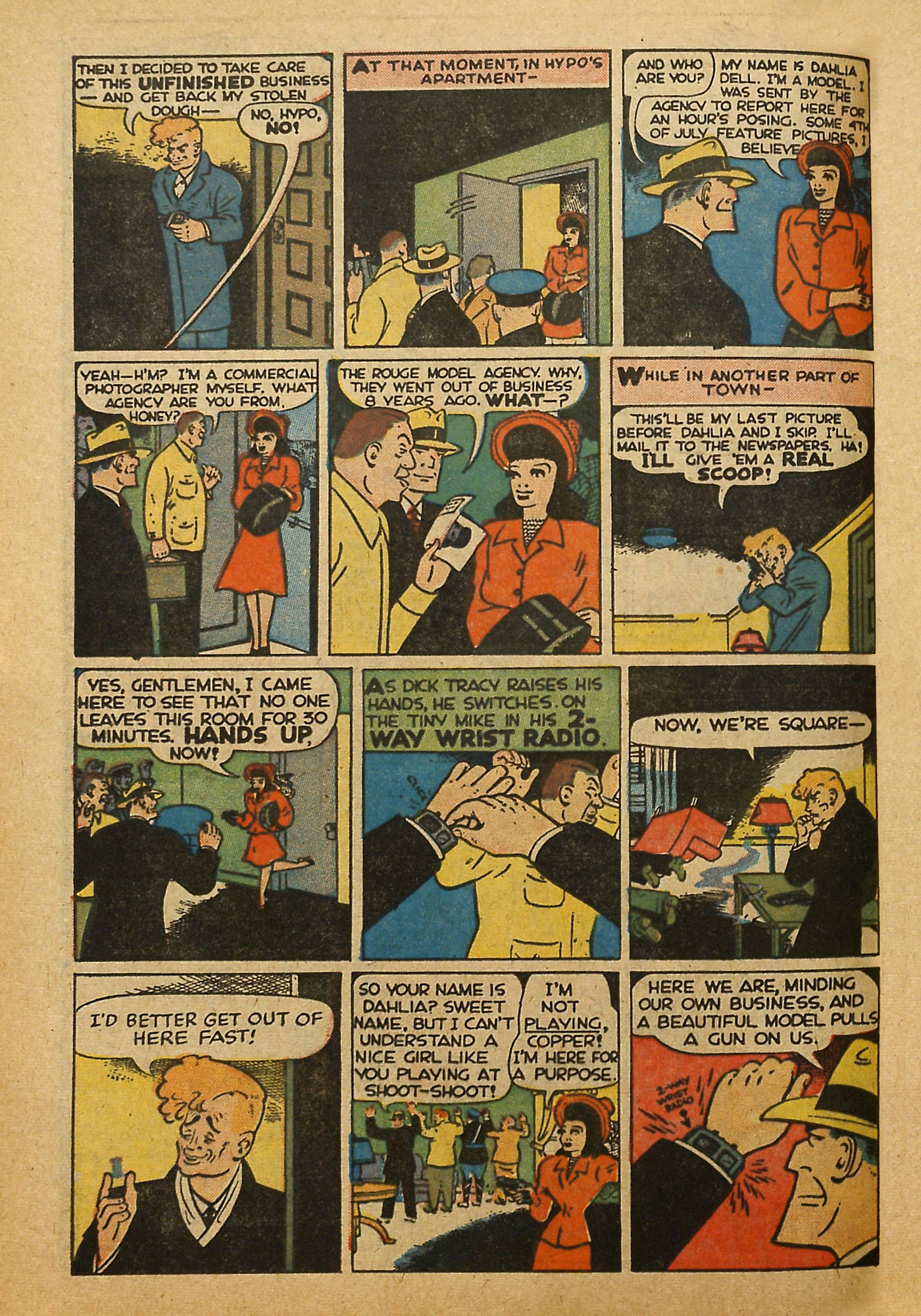 Read online Dick Tracy comic -  Issue #145 - 72