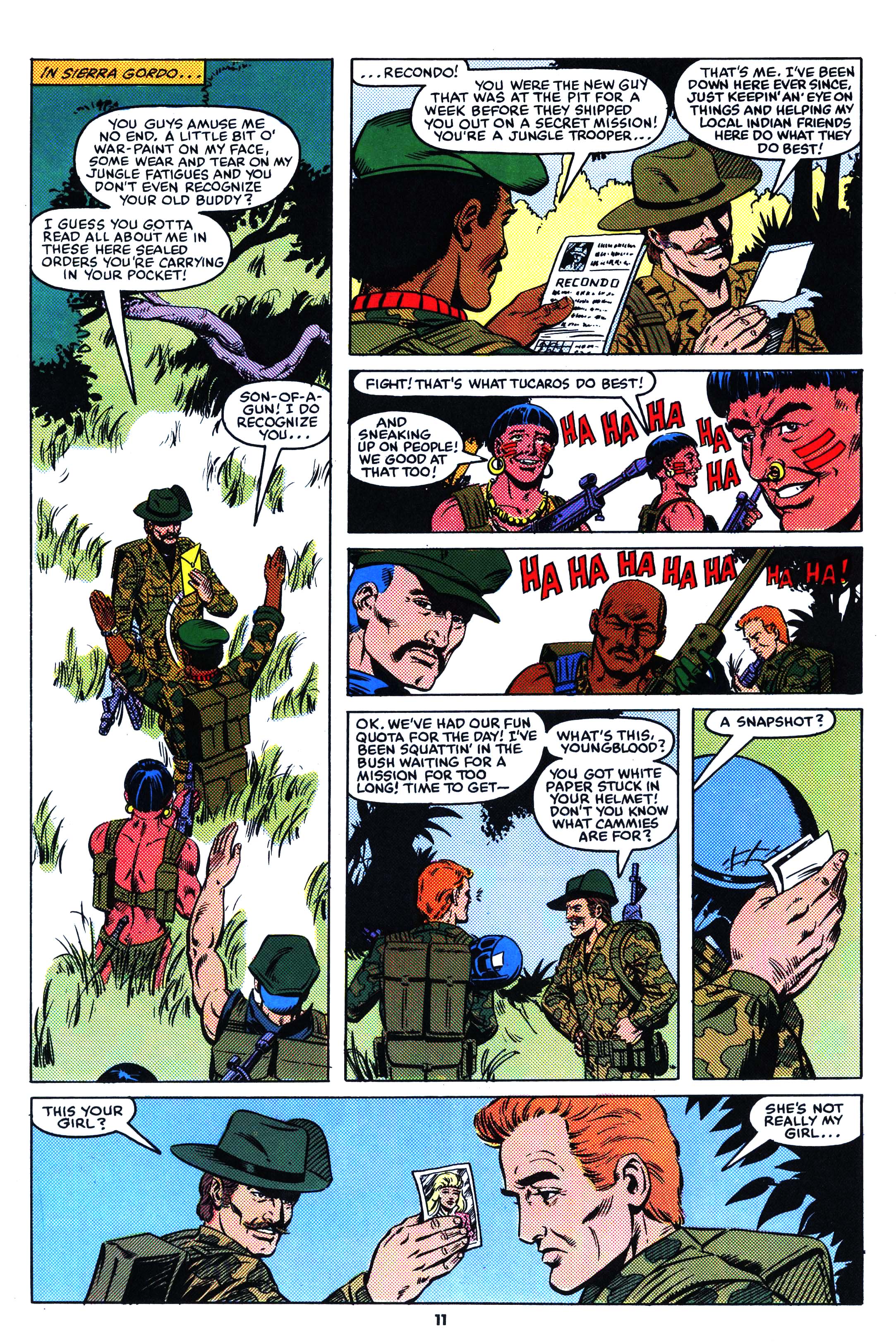 Read online Action Force comic -  Issue #34 - 11