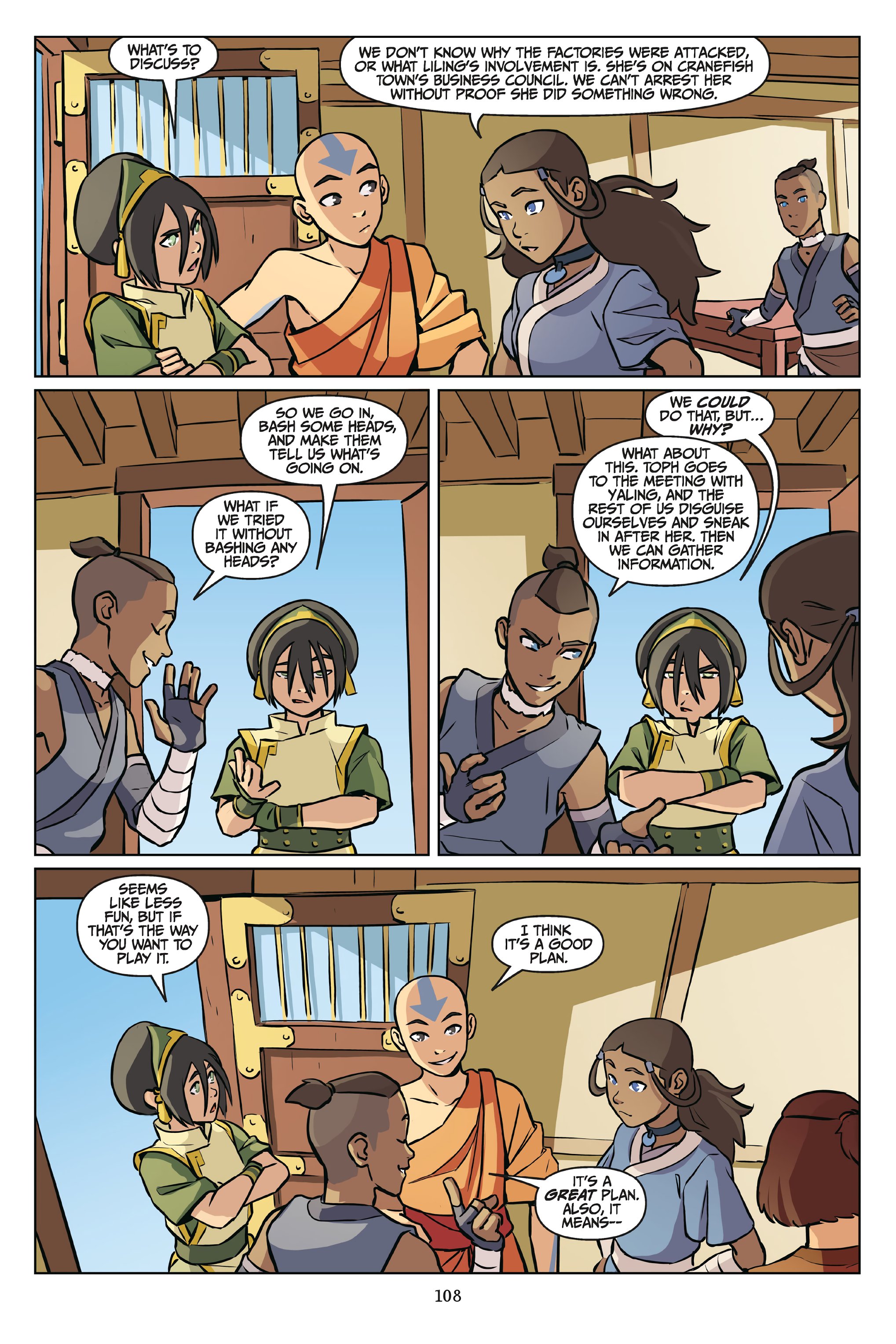 Read online Nickelodeon Avatar: The Last Airbender - Imbalance comic -  Issue # _Omnibus (Part 2) - 9