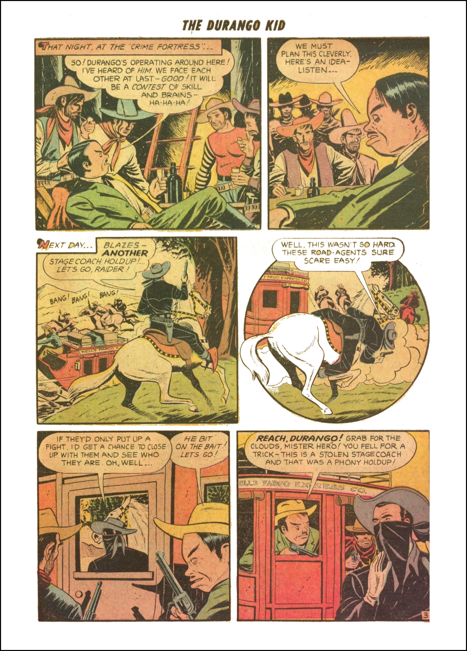 Read online Charles Starrett as The Durango Kid comic -  Issue #21 - 5