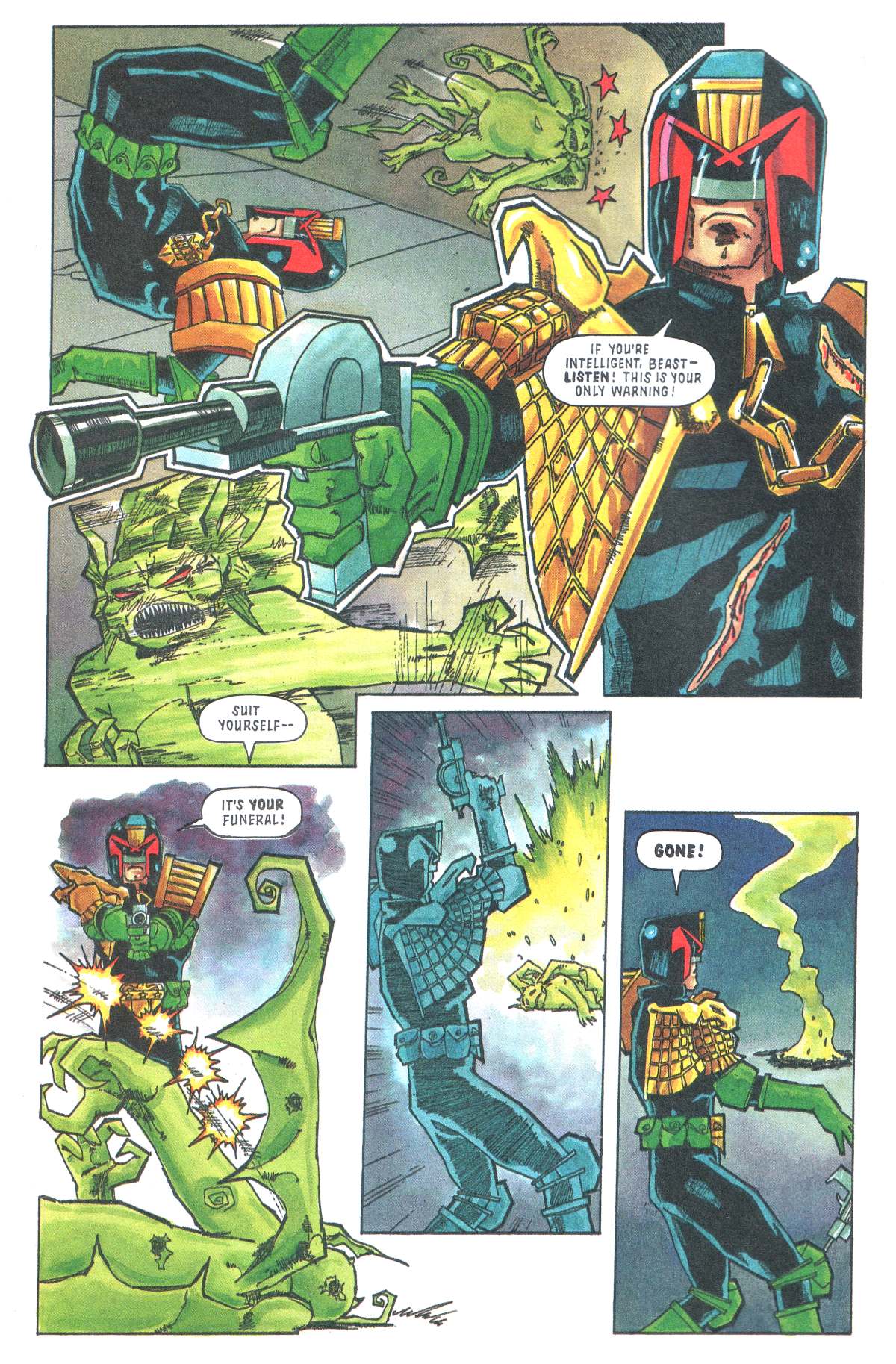 Read online Judge Dredd: The Megazine comic -  Issue #19 - 6